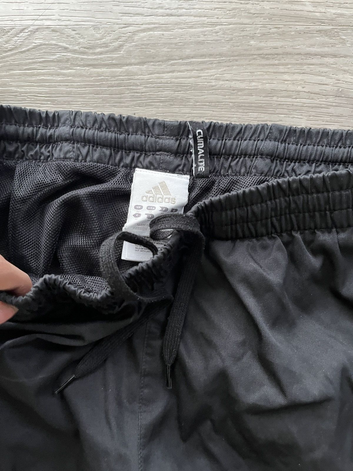 Adidas Black & White classic addias joggers Size US 32 / EU 48 - 3 Thumbnail