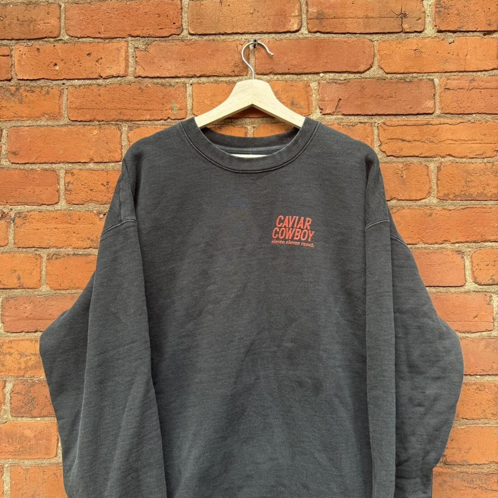 11.11 / eleven eleven eleven eleven caviar cowboys crewneck sweatshirt XL Size US XL / EU 56 / 4 - 2 Thumbnail