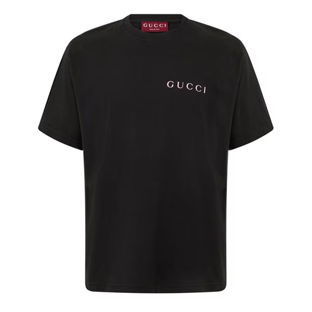 Gucci Logo Short Sleeve T-Shirt Size US M / EU 48-50 / 2 - 1 Thumbnail