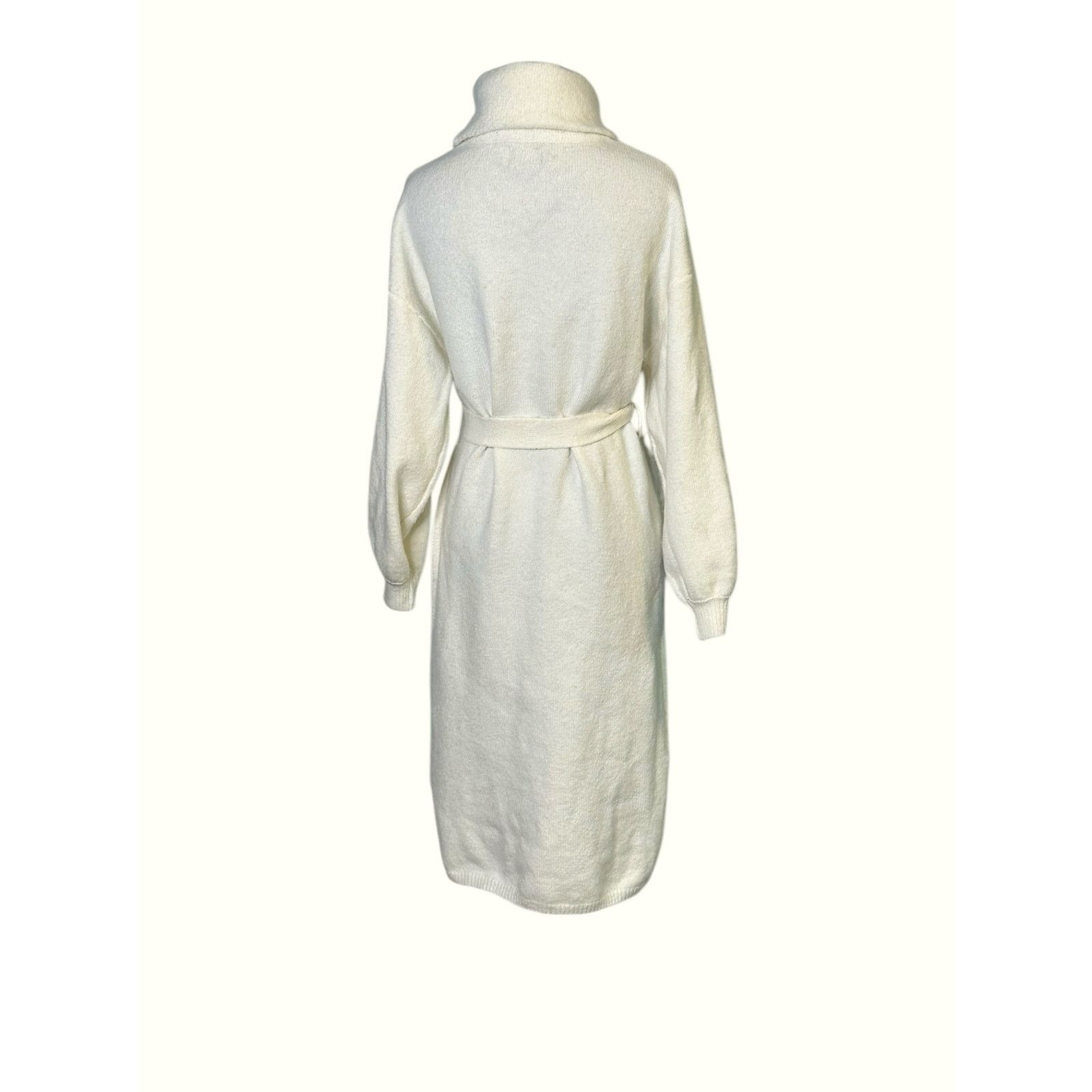 Asos ASOS DESIGN knitted tie waist roll neck midi dress size 2P Size XS / US 0-2 / IT 36-38 - 11 Thumbnail