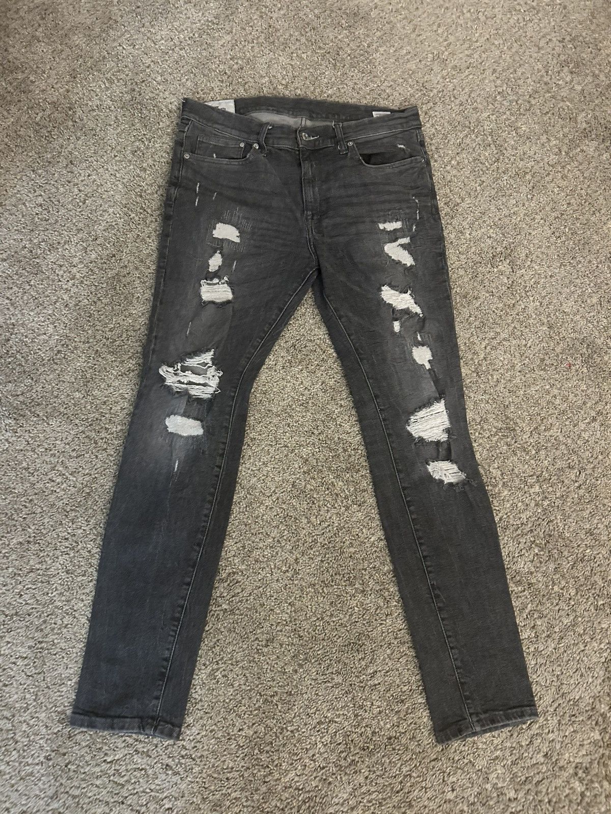 Old Navy × Other Old navy skinny ripped jeans Size US 34 / EU 50 - 1 Thumbnail