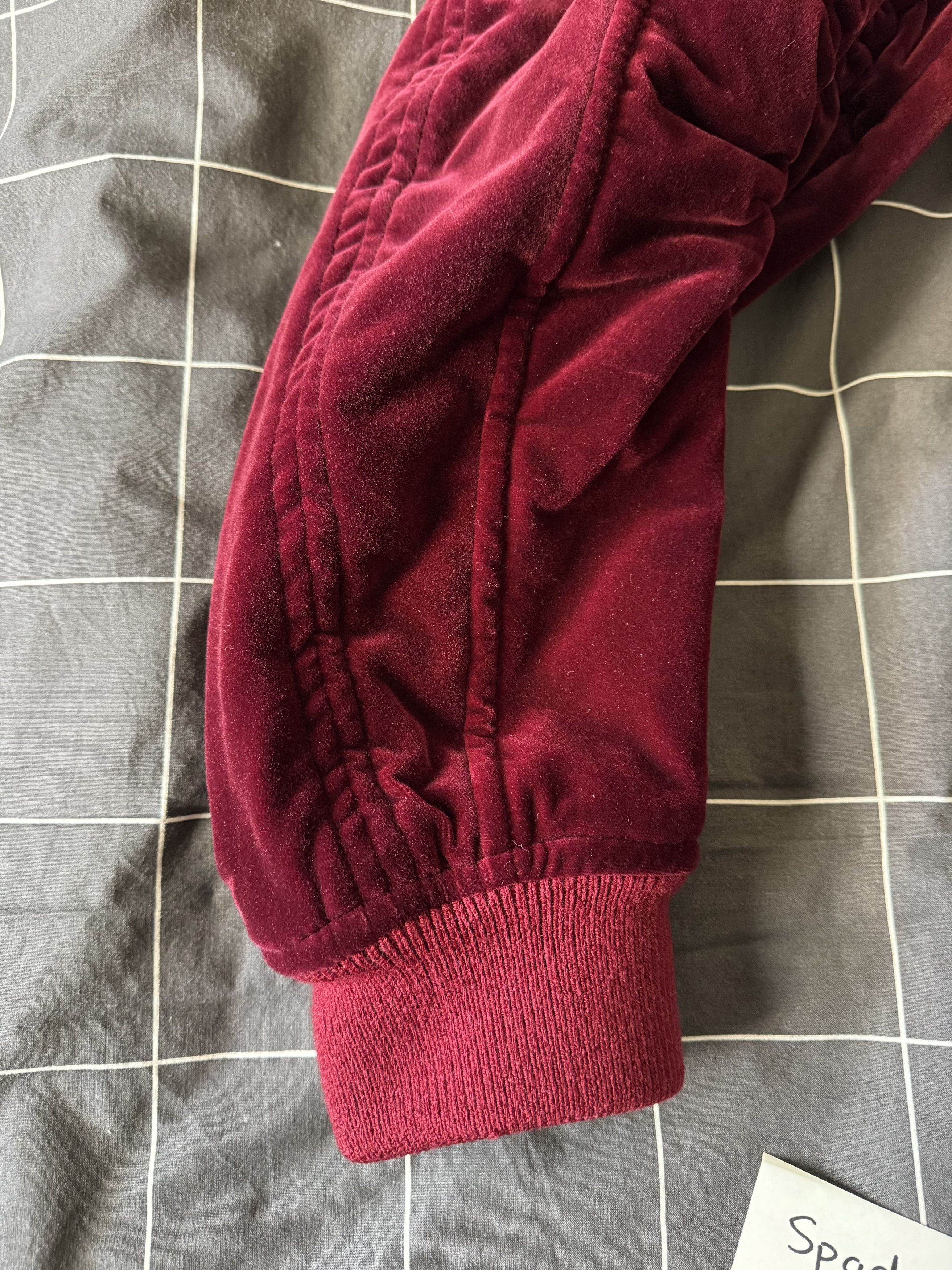 Haider Ackermann Burgundy Velvet Bomber Size US L / EU 52-54 / 3 - 7 Thumbnail