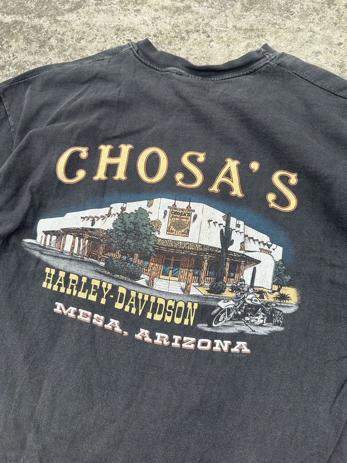 Harley Davidson × Vintage Vintage Harley Davidson Legend Can’t Stand Still Logo 1998 Size US XL / EU 56 / 4 - 4 Thumbnail