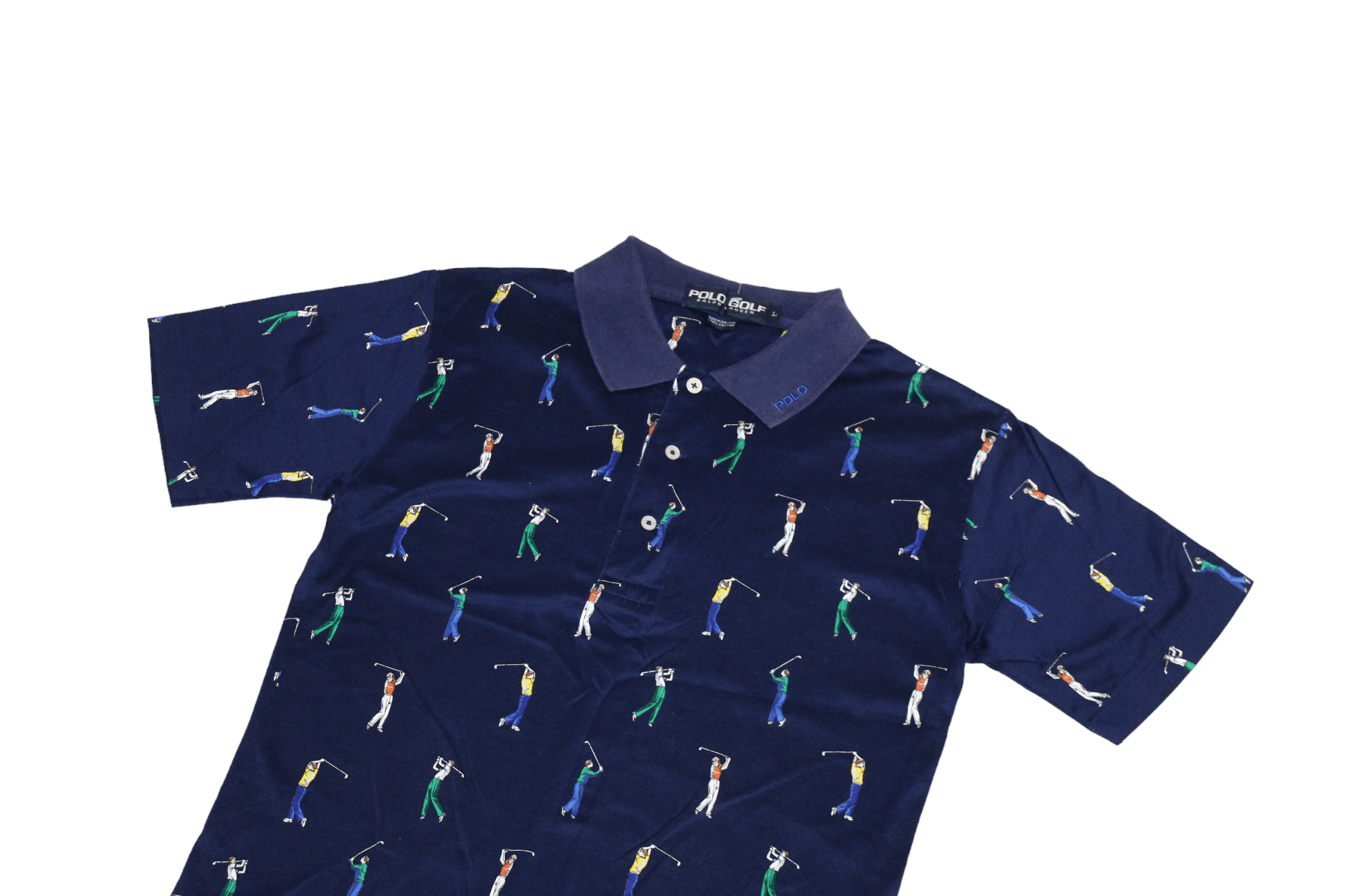 Japanese Brand RARE VTG Polo Golf Ralp Lauren Mercerised Cotton Polo Shirt Size US S / EU 44-46 / 1 - 4 Thumbnail