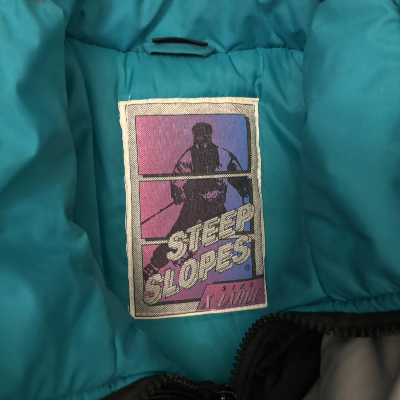 Vintage 80s steep slopes ski jacket Size US XL / EU 56 / 4 - 2 Thumbnail