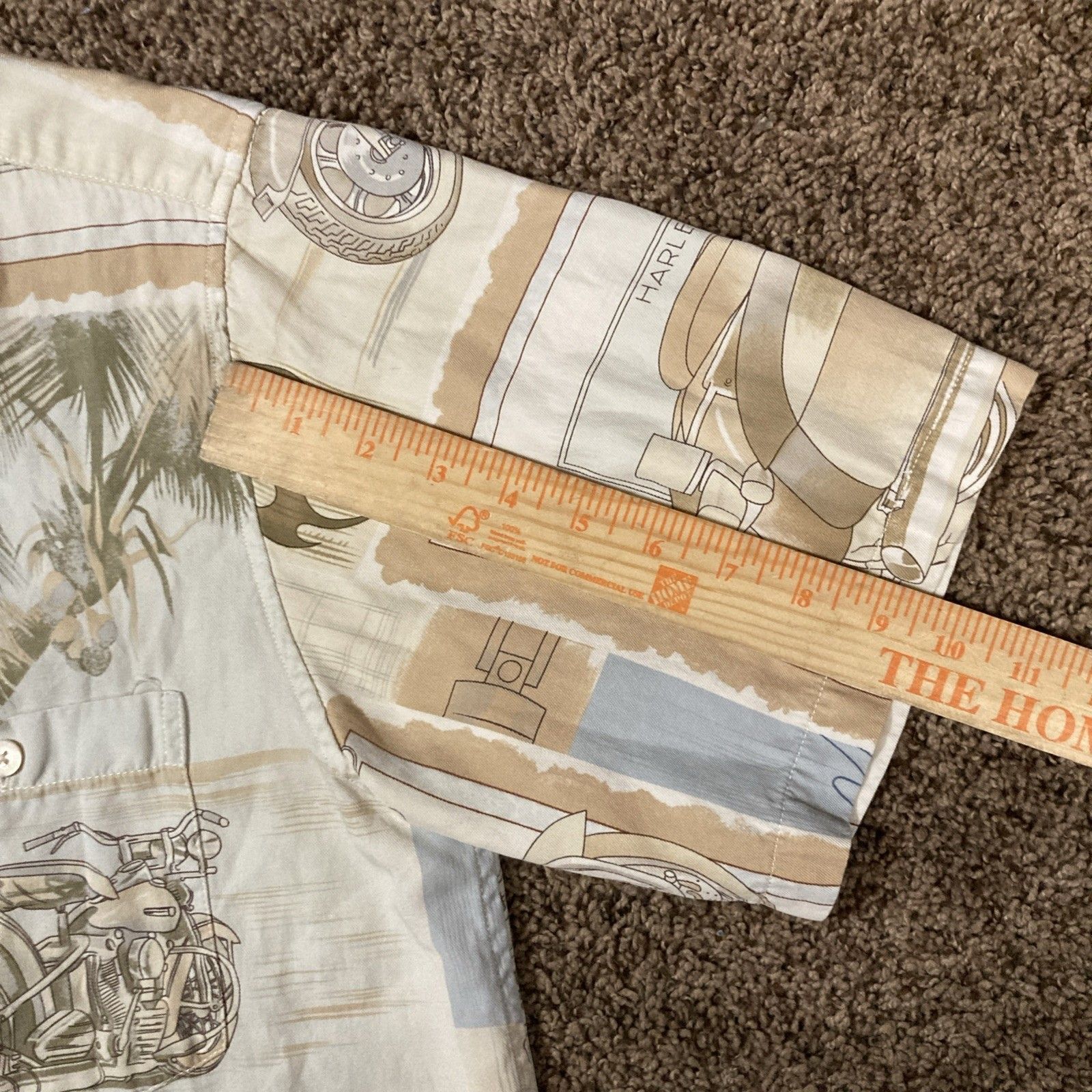 Harley Davidson Harley Davidson Hawaiian Shirt Tori Richard Men’s Size M Size US M / EU 48-50 / 2 - 6 Thumbnail