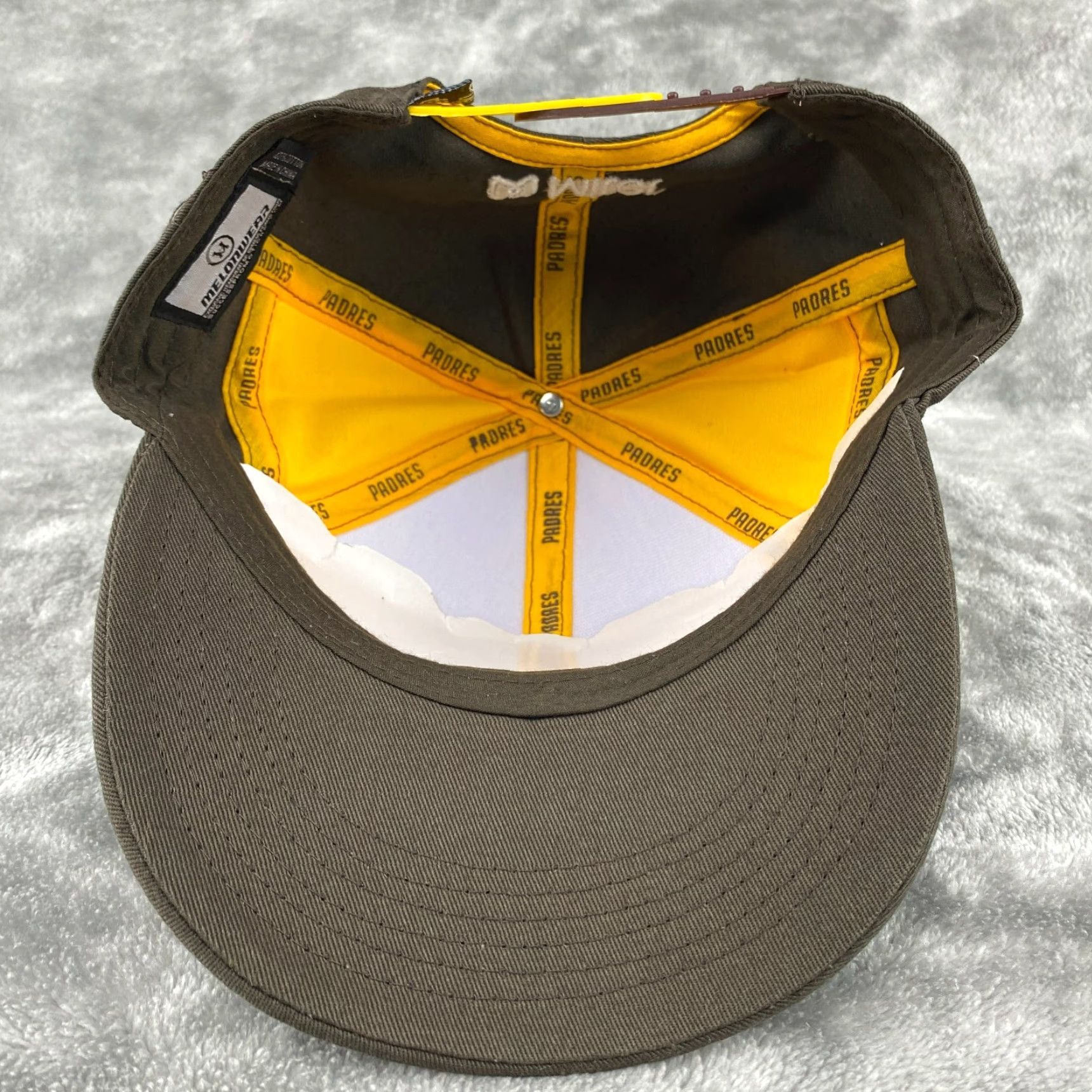 Logo 7 Melonwear San Diego Padres Snapback Hat Mens One Size Embroidered SD Logo Multicolor Cotton Adjustable breathable Sports Logo) Size ONE SIZE - 7 Thumbnail