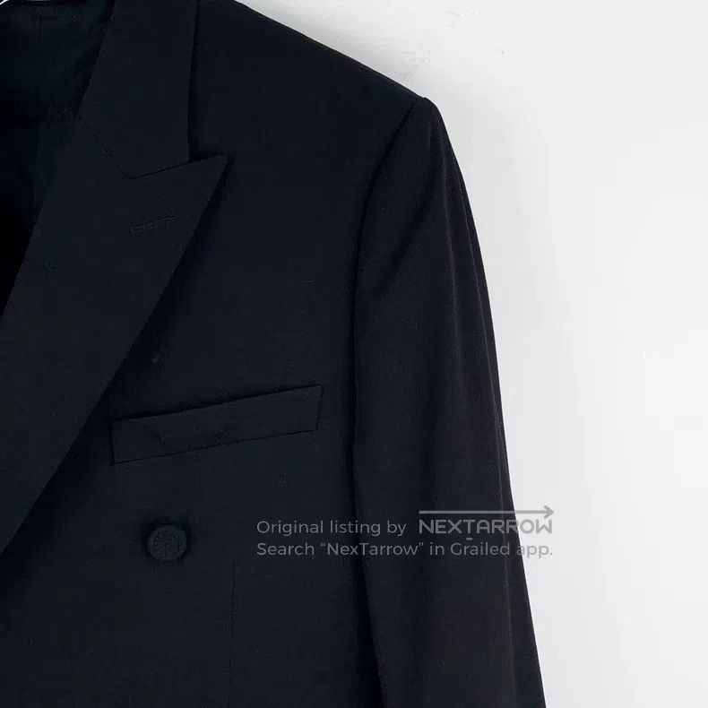 Dior Dior Black wool lapel double-breasted long-sleeved suit ja Size US M / EU 48-50 / 2 - 3 Thumbnail