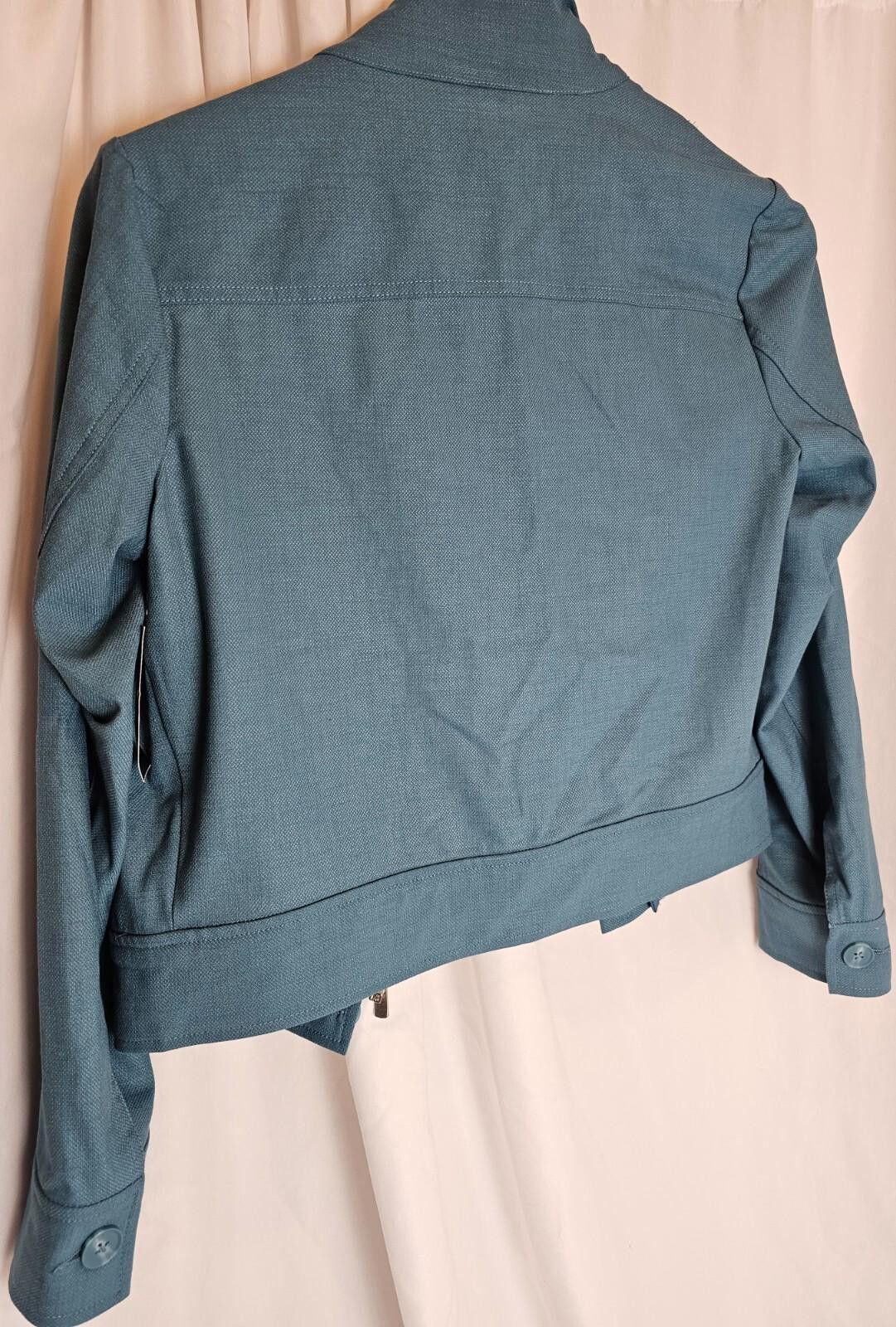 Designer NWT Liverpool Jacket Blue Size XS Designer Utility Size XS / US 0-2 / IT 36-38 - 4 Thumbnail