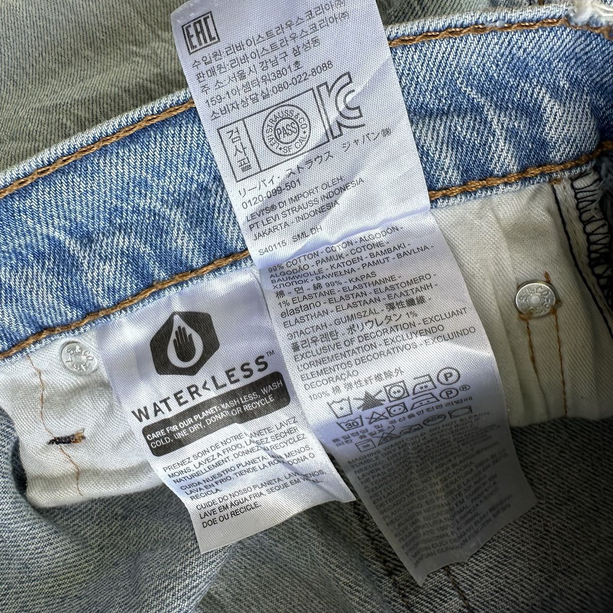 Levi's Vintage Levi’s 569 Lightwash Denim Jean Sick Pant W36 Size US 34 / EU 50 - 9 Thumbnail