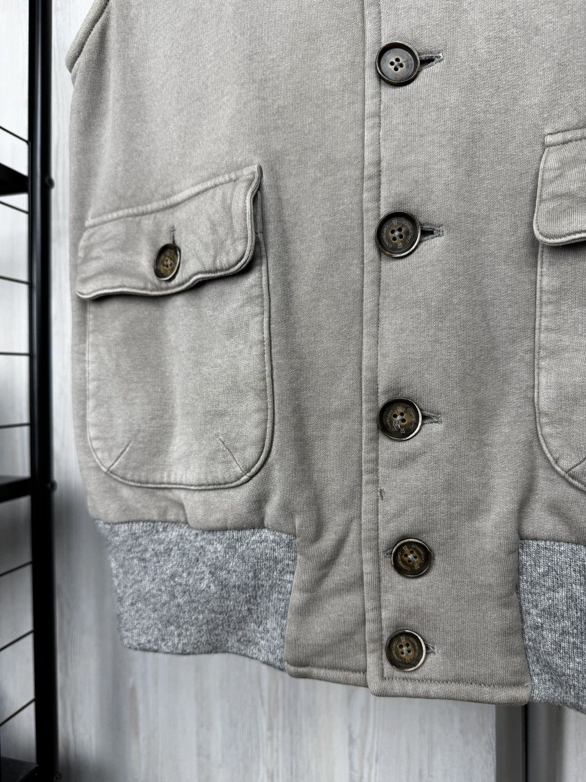 Other Capobianco grey cotton made in italy 2 pockets vest Size US XL / EU 56 / 4 - 4 Thumbnail