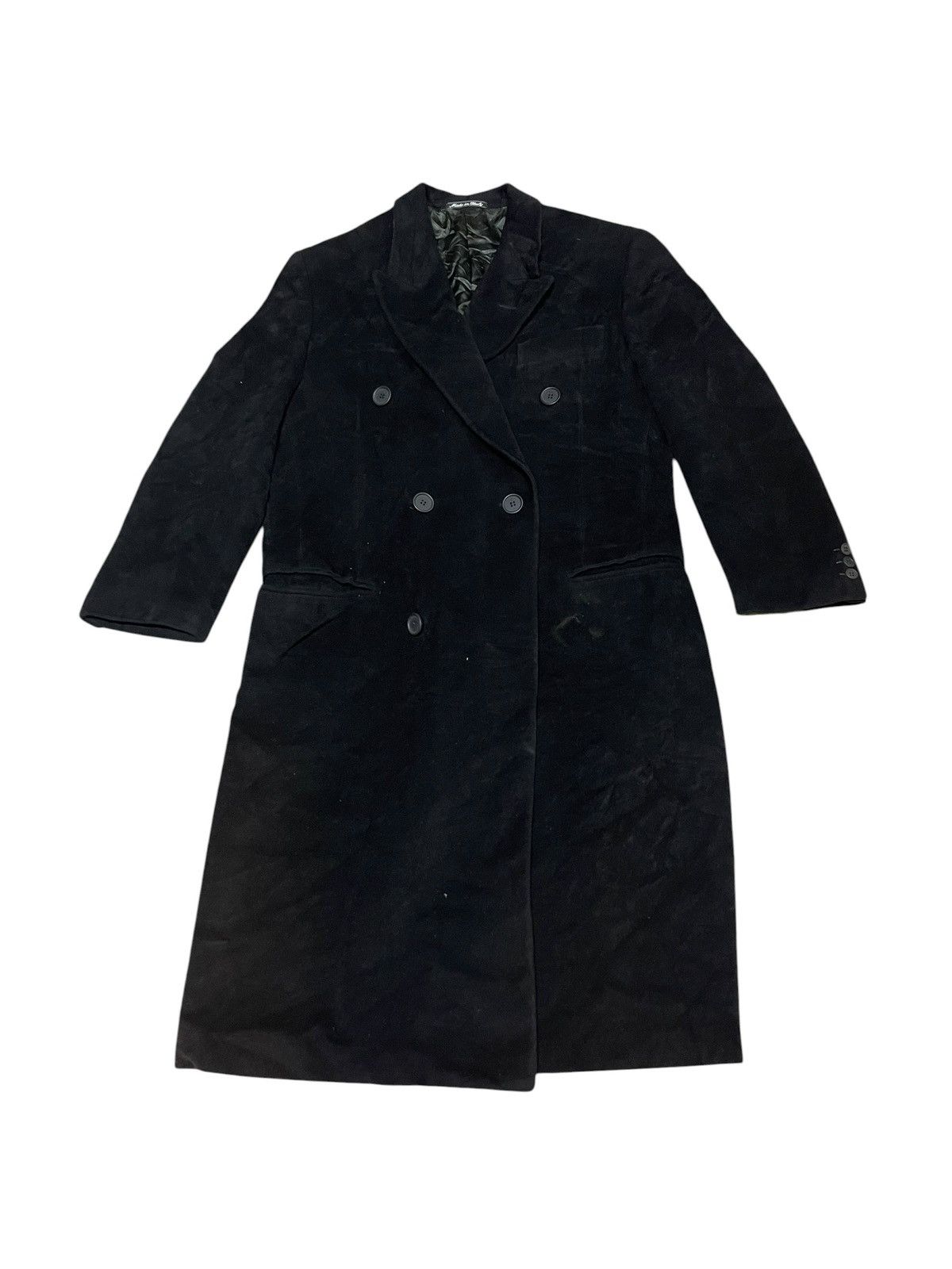 Giorgio Armani Vintage 80s Giorgio Armani Wool Cashgora Coat made in Italy Size US L / EU 52-54 / 3 - 1 Thumbnail