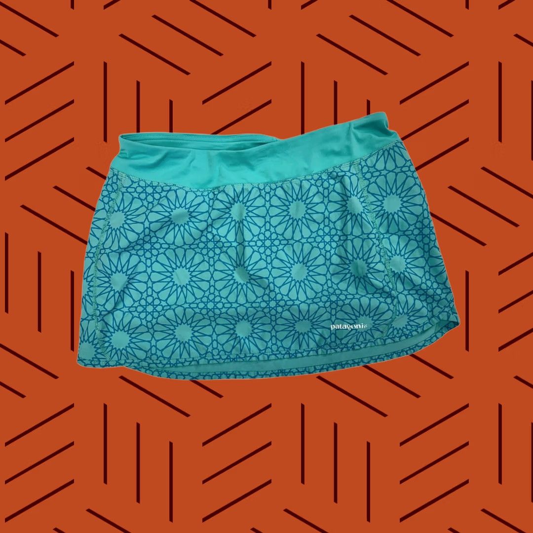 Patagonia Patagonia Skirt Womens Size S Green Stretch Running Golf Sports Nine Trails Size 28" / US 6 / IT 42 - 1 Thumbnail
