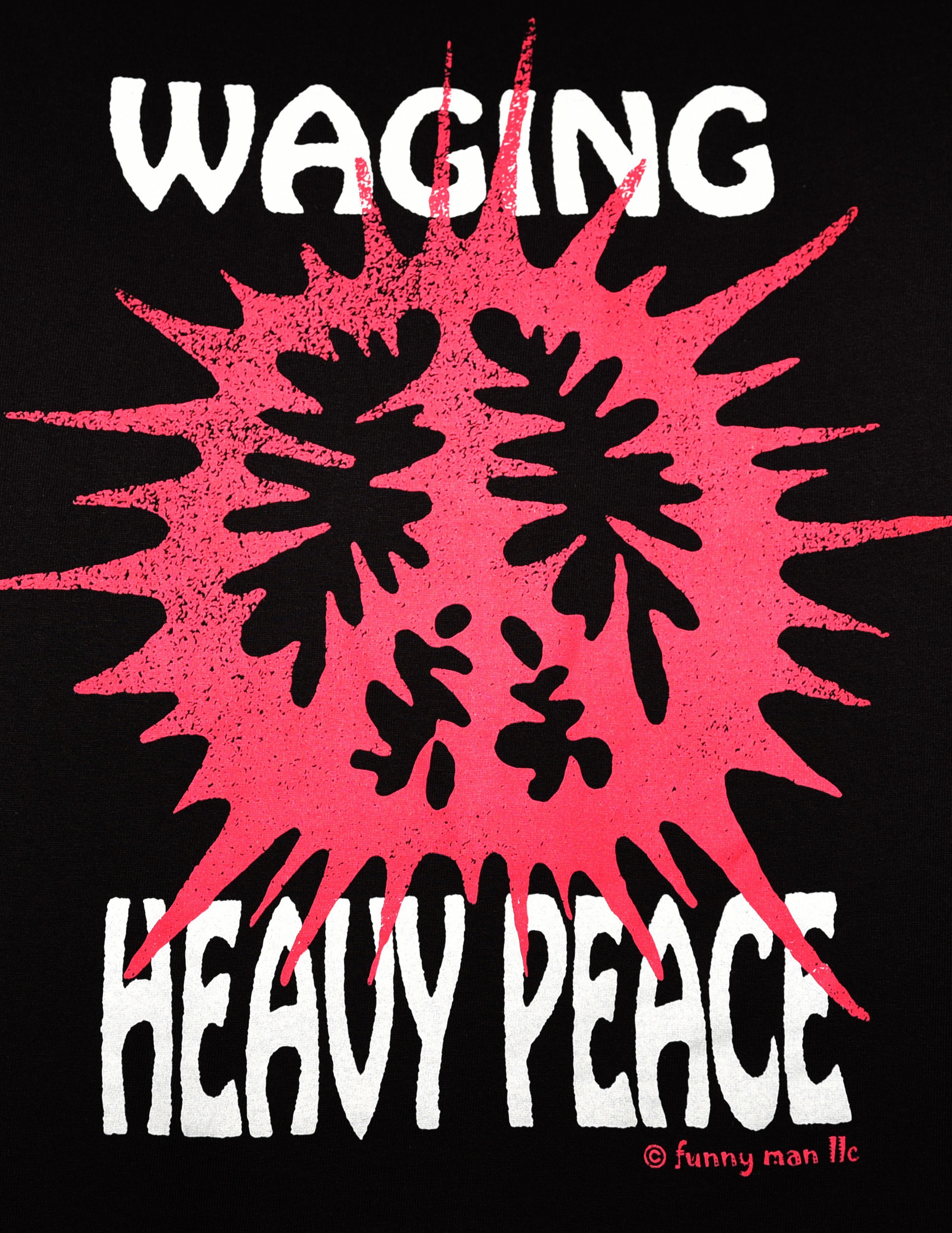Online Ceramics Honey.fm Waging Heavy Peace Tee Size US XXL / EU 58 / 5 - 2 Thumbnail