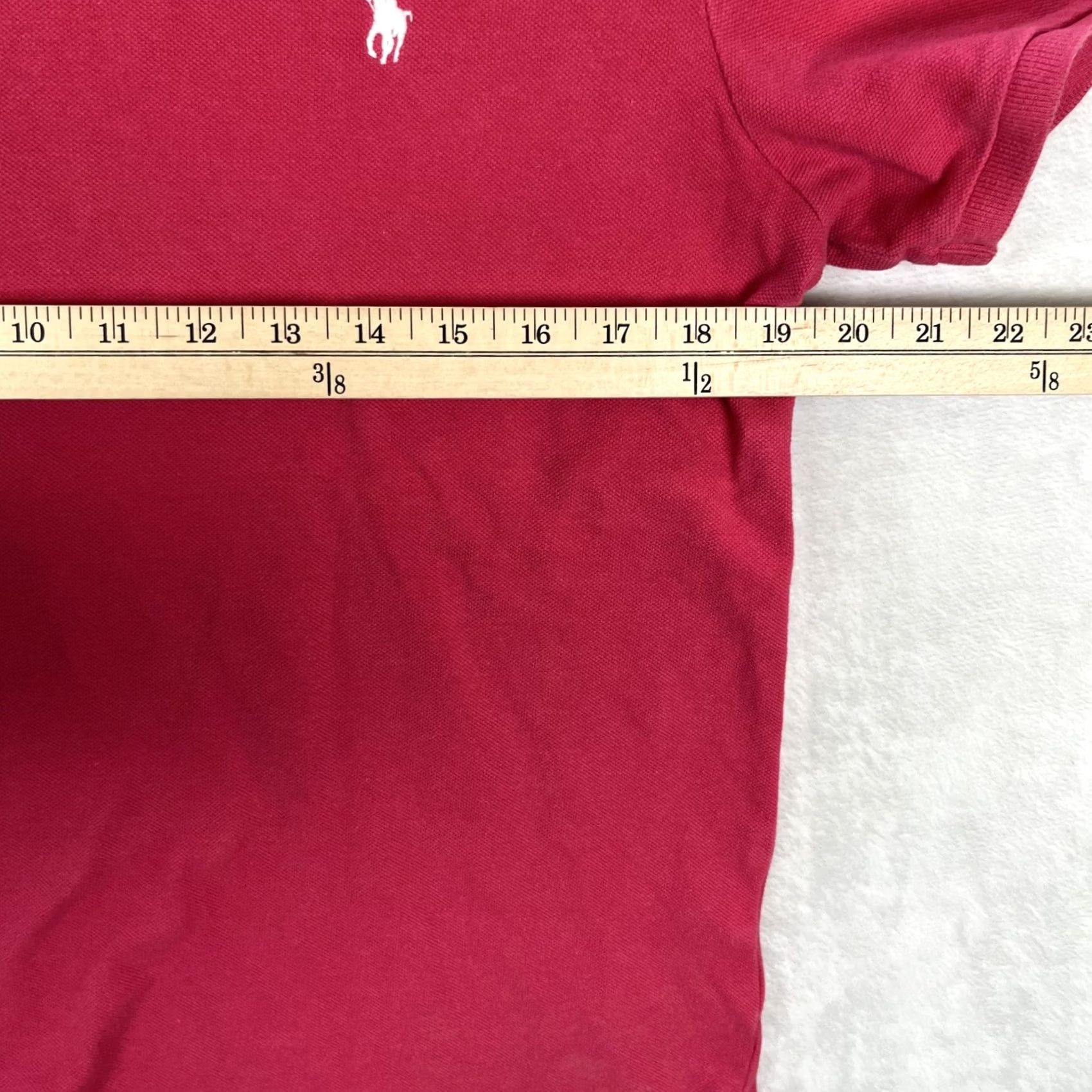 Polo Ralph Lauren Polo Ralph Lauren Polo Shirt Mens Medium Pink White Pony Logo Shirt Size US M / EU 48-50 / 2 - 6 Thumbnail