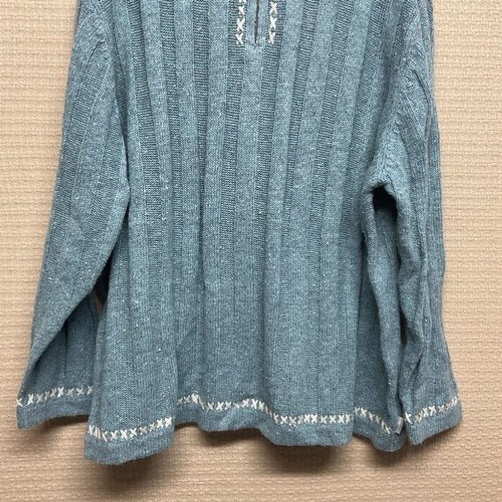 Woolrich Woolen Mills Woolrich Aquifer Heather Zip MockNeck Sweater Women Size 2XL Size XXL / US 16-18 / IT 52-54 - 5 Thumbnail