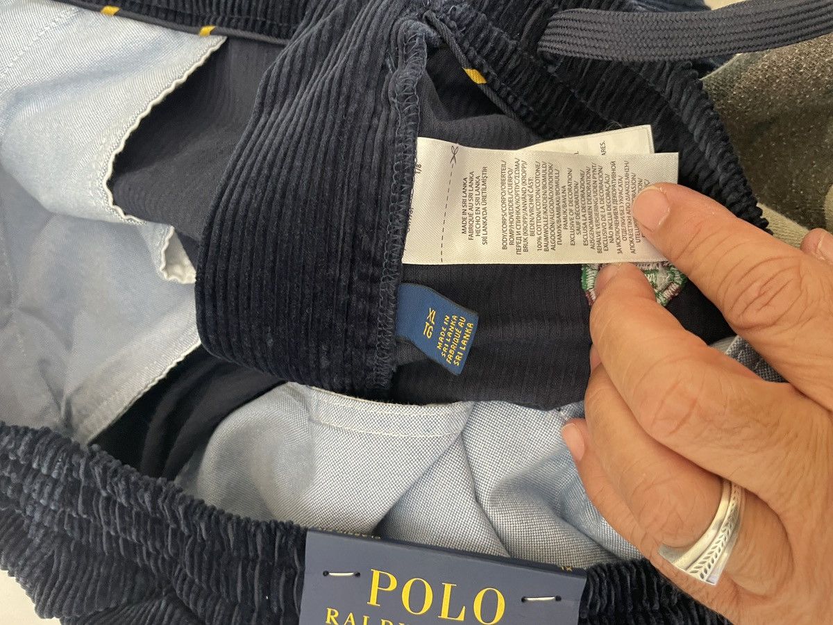 Polo Ralph Lauren Corduroy Drawstrings pants w/ Polo rugbys all over 148.00 Size US 36 / EU 52 - 11 Thumbnail