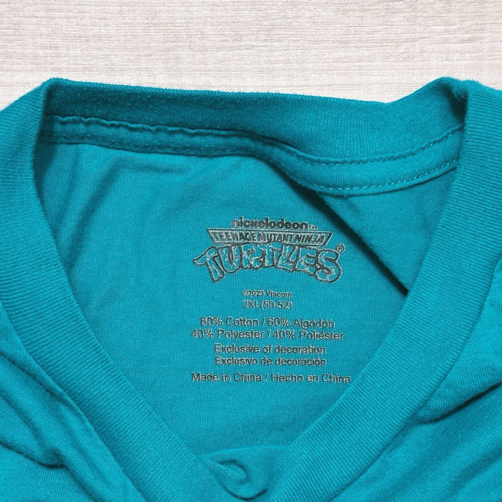 Nickelodeon Teenage Mutant Ninja Turtles Logo Graphic Shirt Men’s 2XL Size US XXL / EU 58 / 5 - 7 Thumbnail