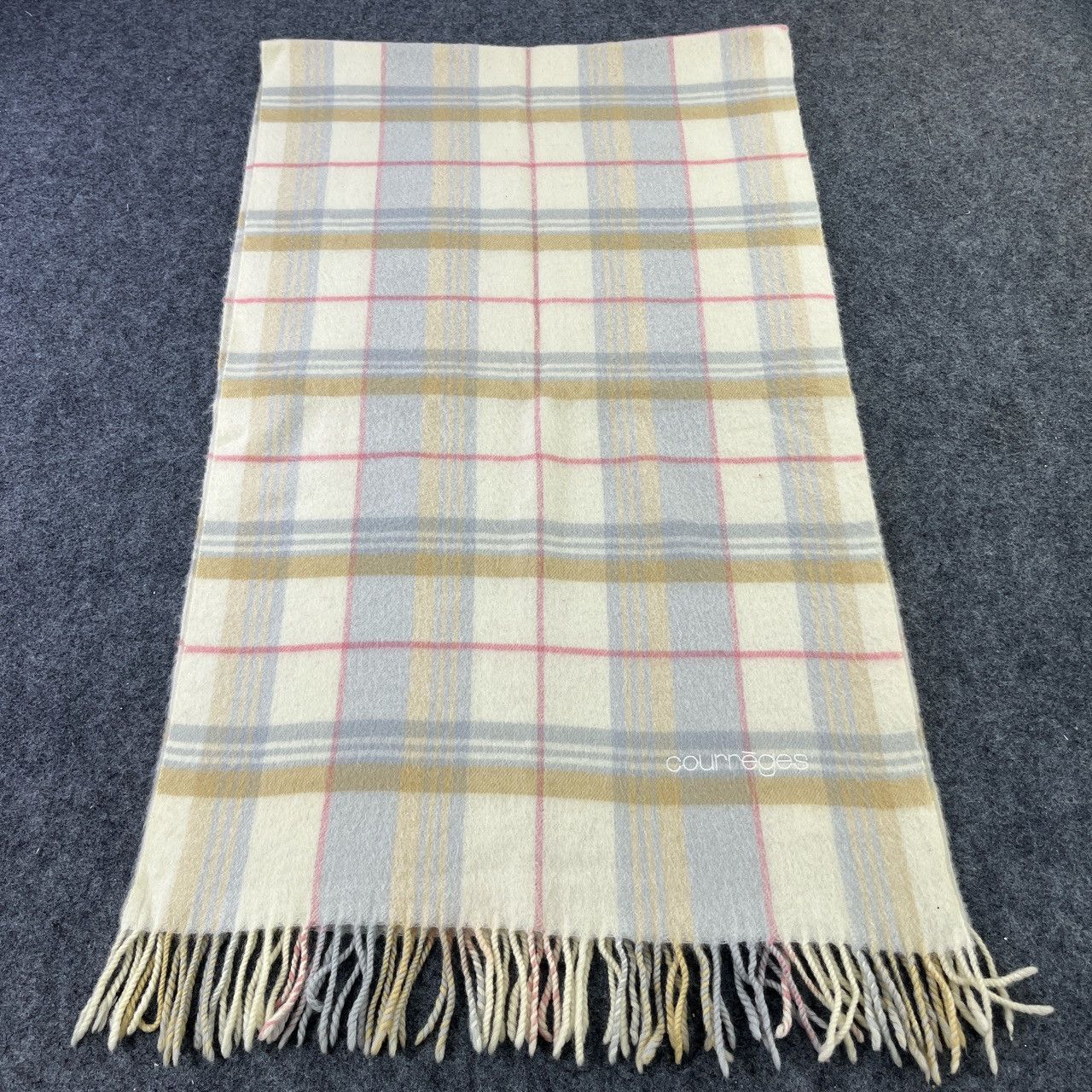 Courreges × Vintage Courreges Scarf / Muffler / Neckwear T375 Size ONE SIZE - 2 Thumbnail