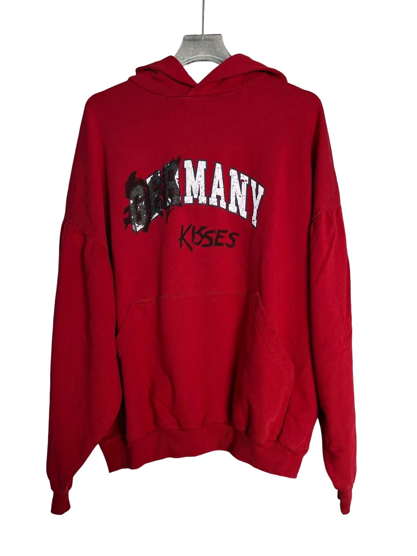 Balenciaga Balenciaga Many Kisses Graphic Hoodie Size 2 Size US M / EU 48-50 / 2 - 1 Thumbnail
