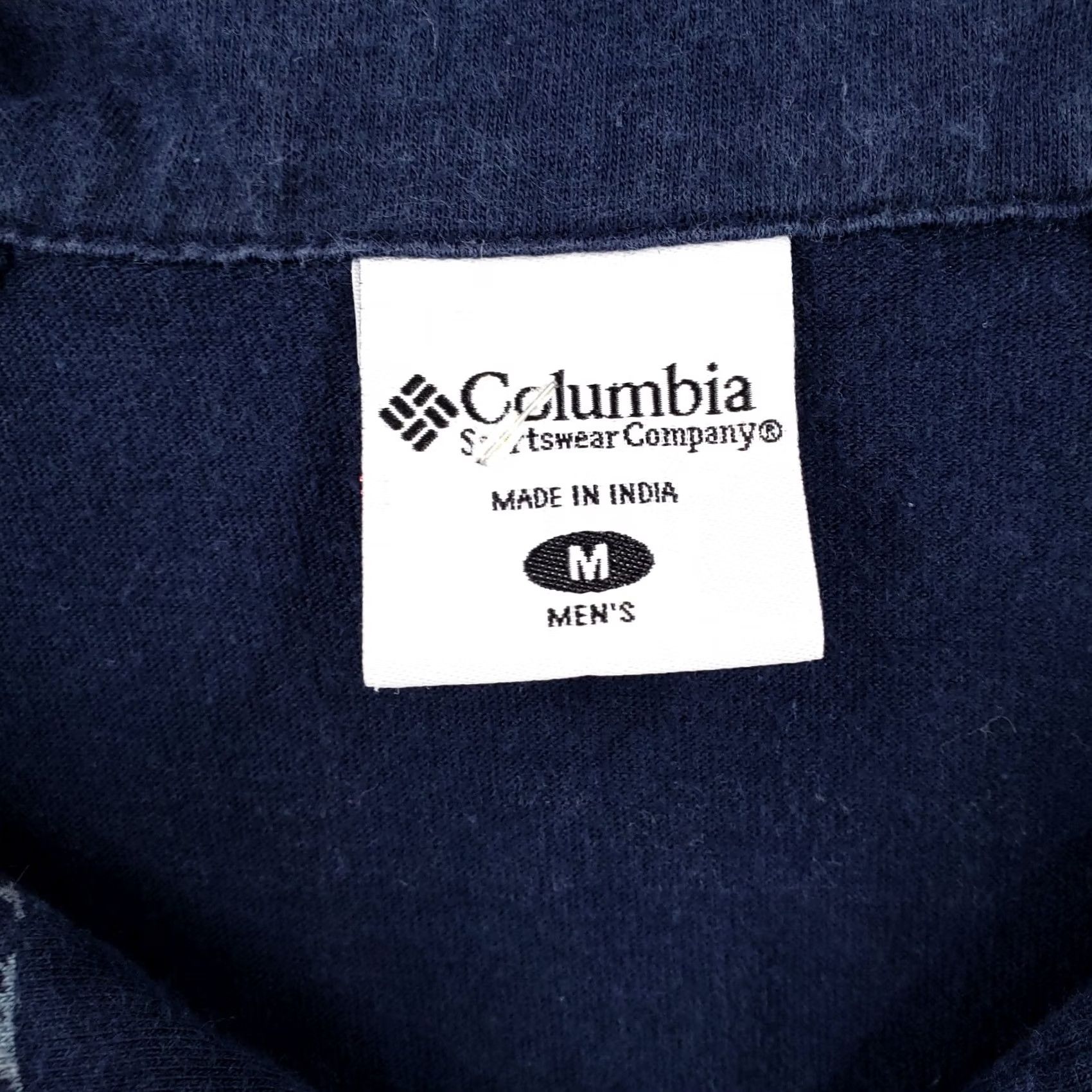 Vintage Columbia Polo Shirt Mens M Blue Palm Tree Short Sleeve Casual Travel Outdoor Graphite/Blue? Size US M / EU 48-50 / 2 - 3 Thumbnail