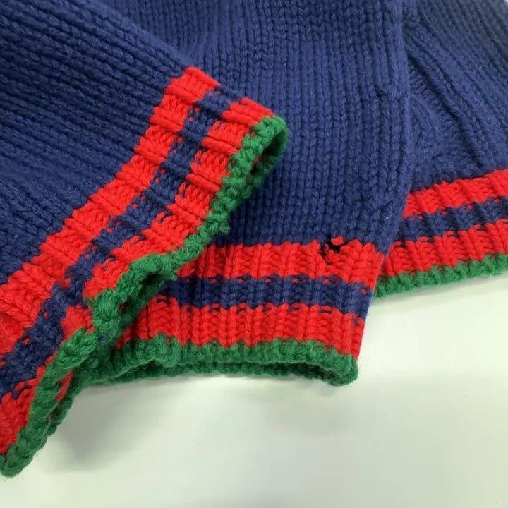 Gucci Gucci Gucci Colorblocked V-Neck Cardigan for Men -2506 Size US L / EU 52-54 / 3 - 9 Thumbnail