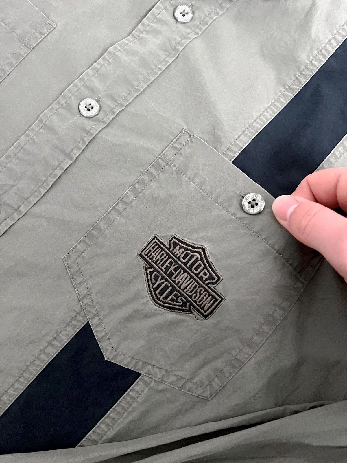 Harley Davidson HARLEY DAVIDSON BUTTON SHIRT SZ S Size US S / EU 44-46 / 1 - 8 Thumbnail