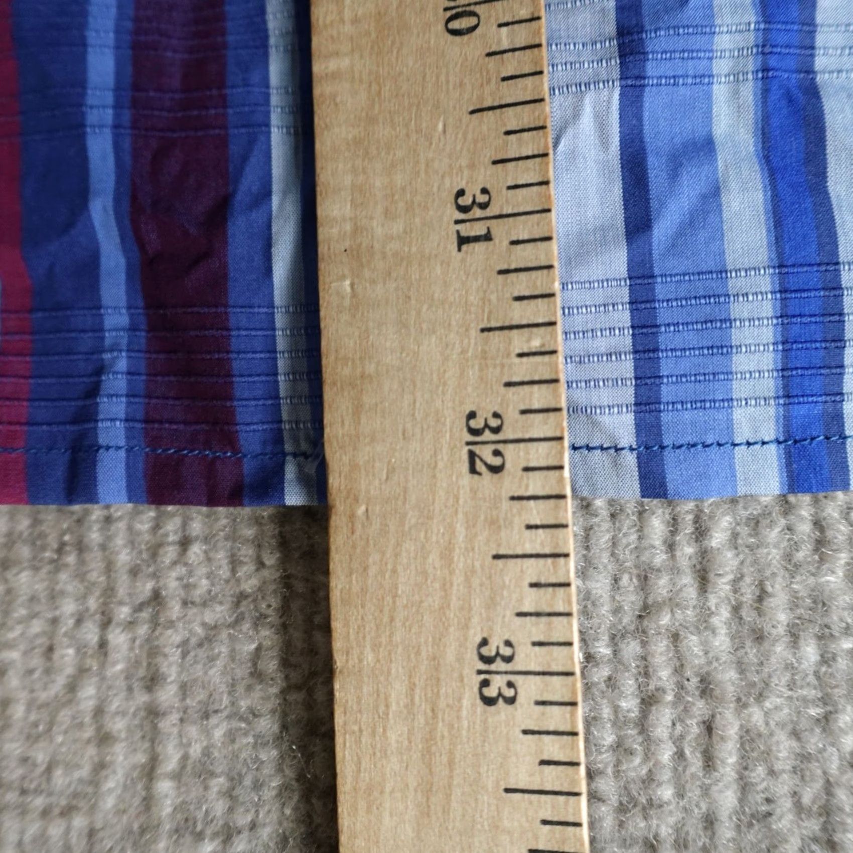 Tommy Bahama Tommy Bahama Shirt XL Blue Stripe Breaker Cotton Silk NEW Mens Shirt Size US XL / EU 56 / 4 - 5 Thumbnail