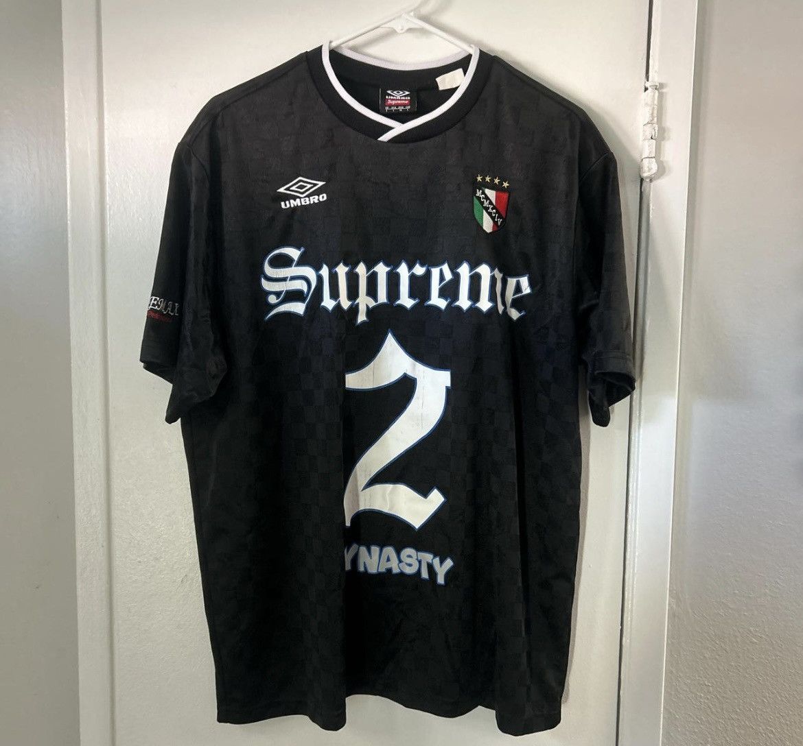 希少XL‼️Supreme × Umbro Soccer Jersey Supreme Umbro Soccer Jersey Light Blue Men's - SS22 - US