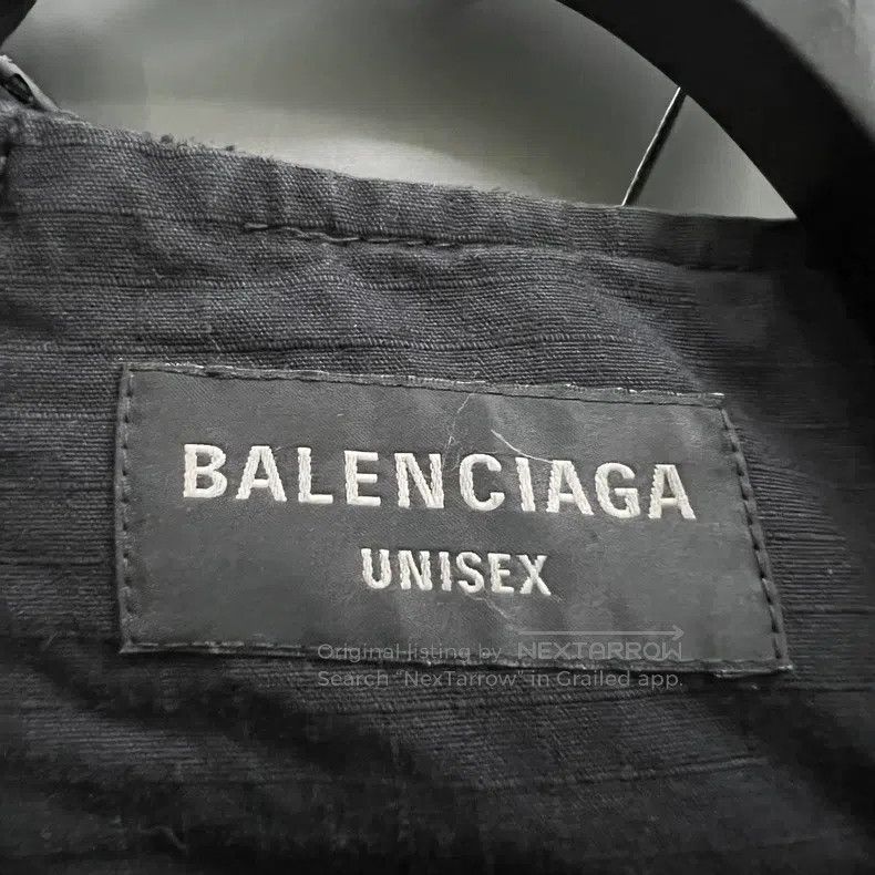 Balenciaga Balenciaga Black Vintage Double-Zip Hooded Jacket Size US XL / EU 56 / 4 - 4 Thumbnail