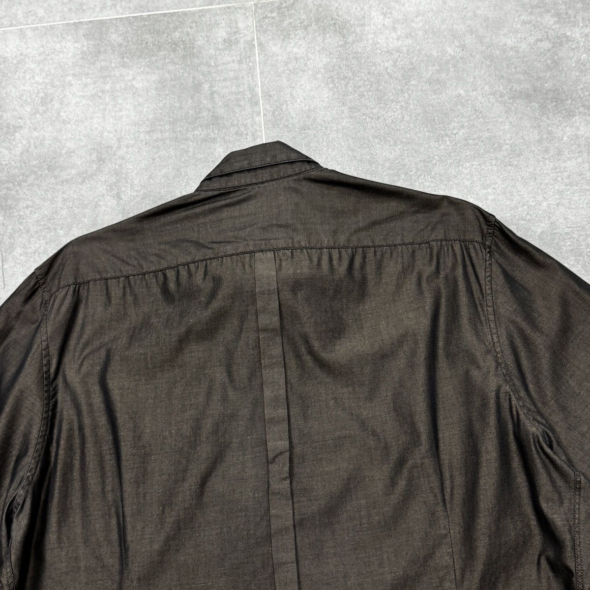 Burberry Burberry London Brown Button Shirt Long Sleeve Size 16-41 Size US M / EU 48-50 / 2 - 22 Thumbnail