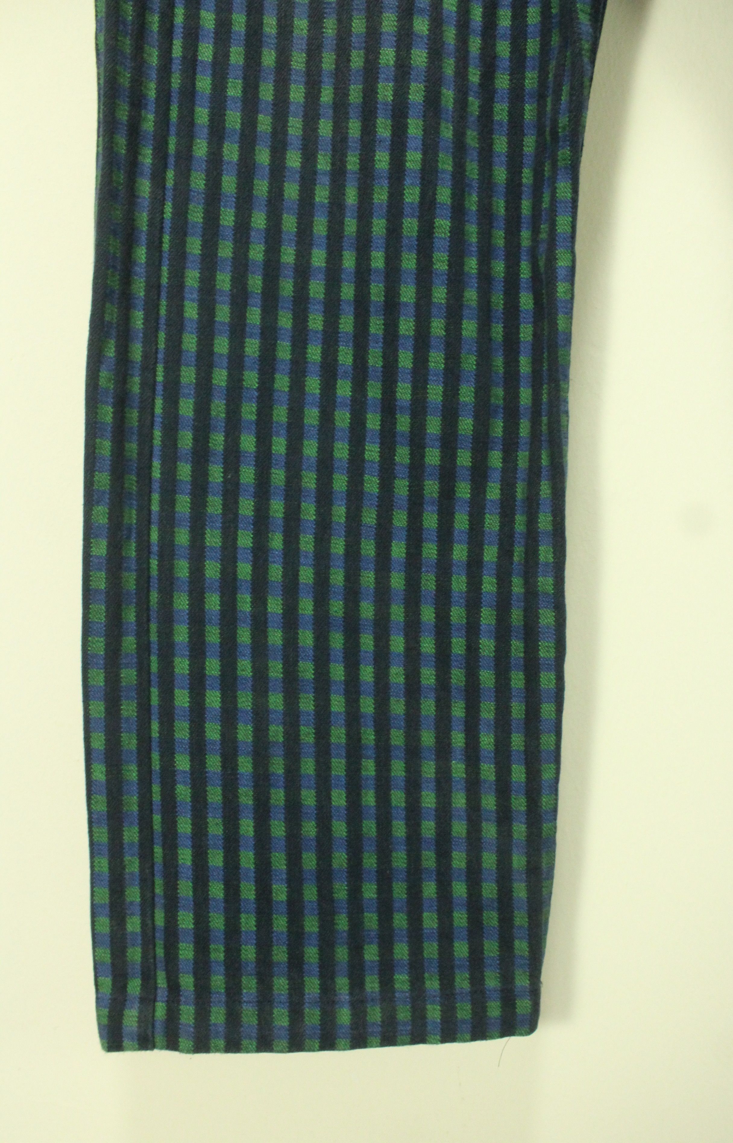 Neighborhood Vintage NEIGHBORHOOD Denim 2002 Woven Striped Plaid Size US 33 - 7 Thumbnail