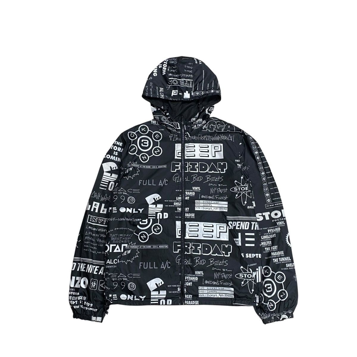 Kenzo Kenzo Noir Taille Reversible Jacket Size US M / EU 48-50 / 2 - 1 Thumbnail