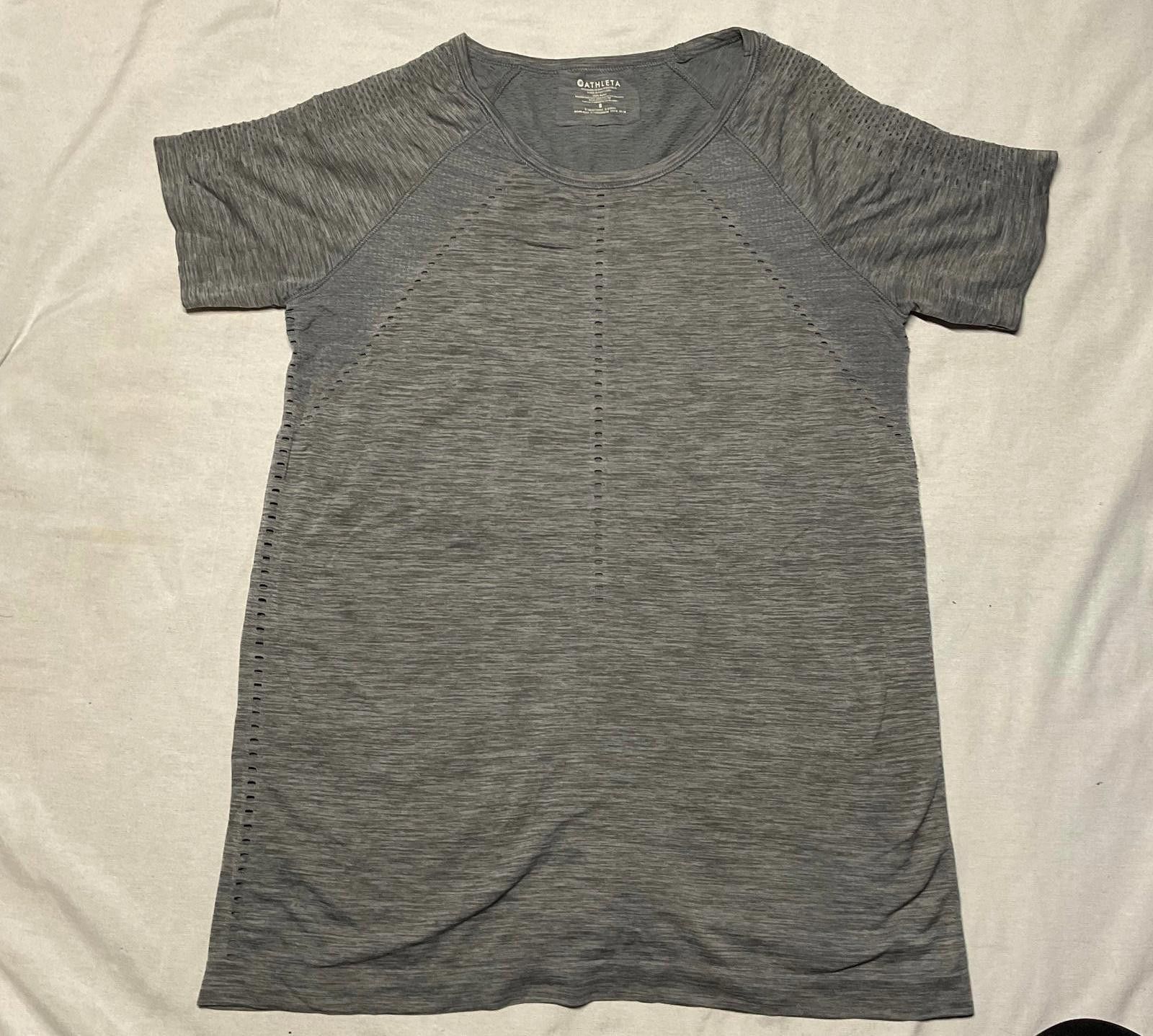 Other Gray Athleta workout tshirt Size S / US 4 / IT 40 - 1 Thumbnail