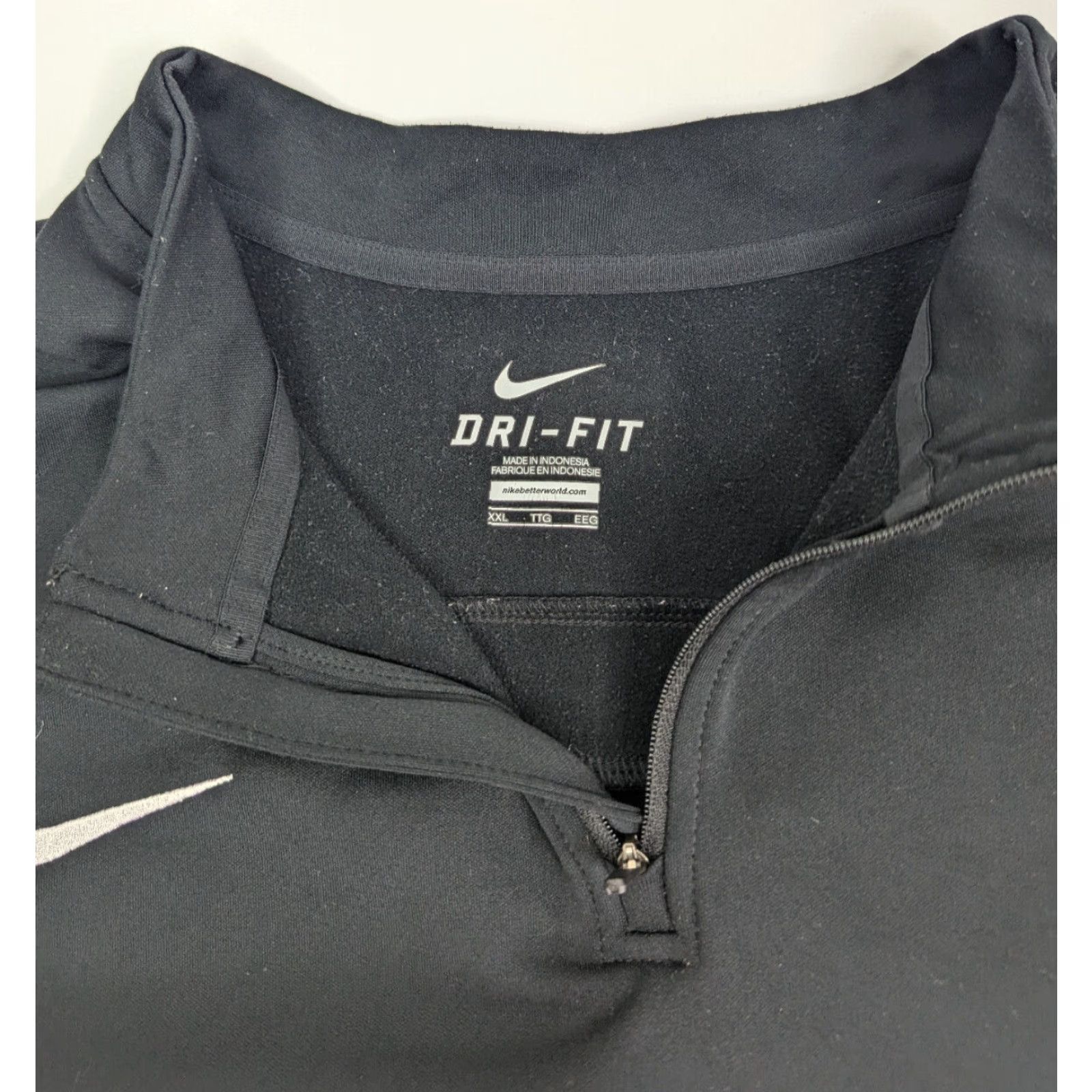 Nike Nike Dri-FIT Sweatshirt 1/4 Zip Up Men 2XL Colorblock Black Neon Yellow Shirt/Top Activewear Squ ad Midlayer Size US XXL / EU 58 / 5 - 7 Thumbnail