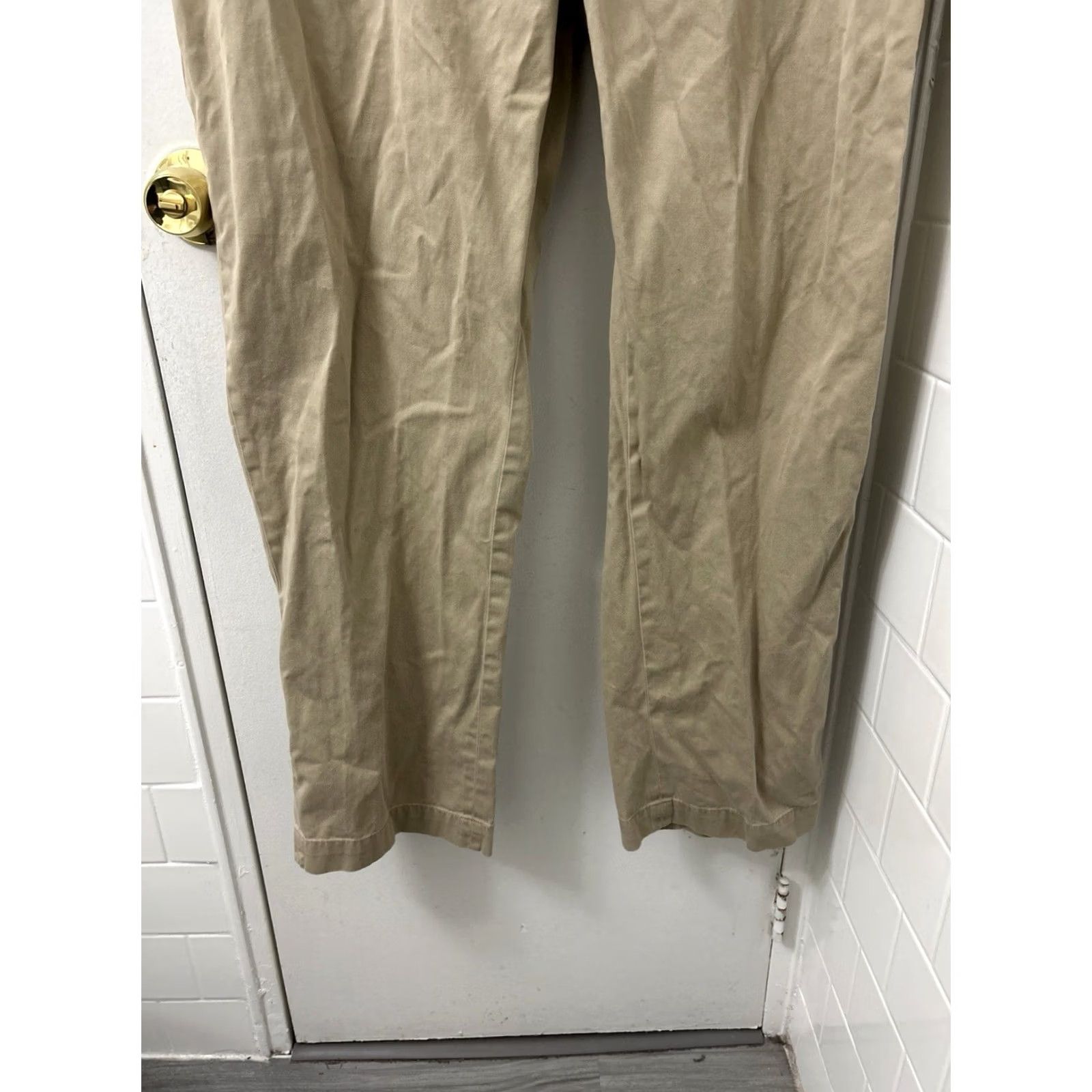 Polo Ralph Lauren VINTAGE Polo Ralph Lauren Chino Pants Mens Sz 44x34 Tan YKK Classic Fit Trousers Size US XXL / EU 58 / 5 - 3 Thumbnail