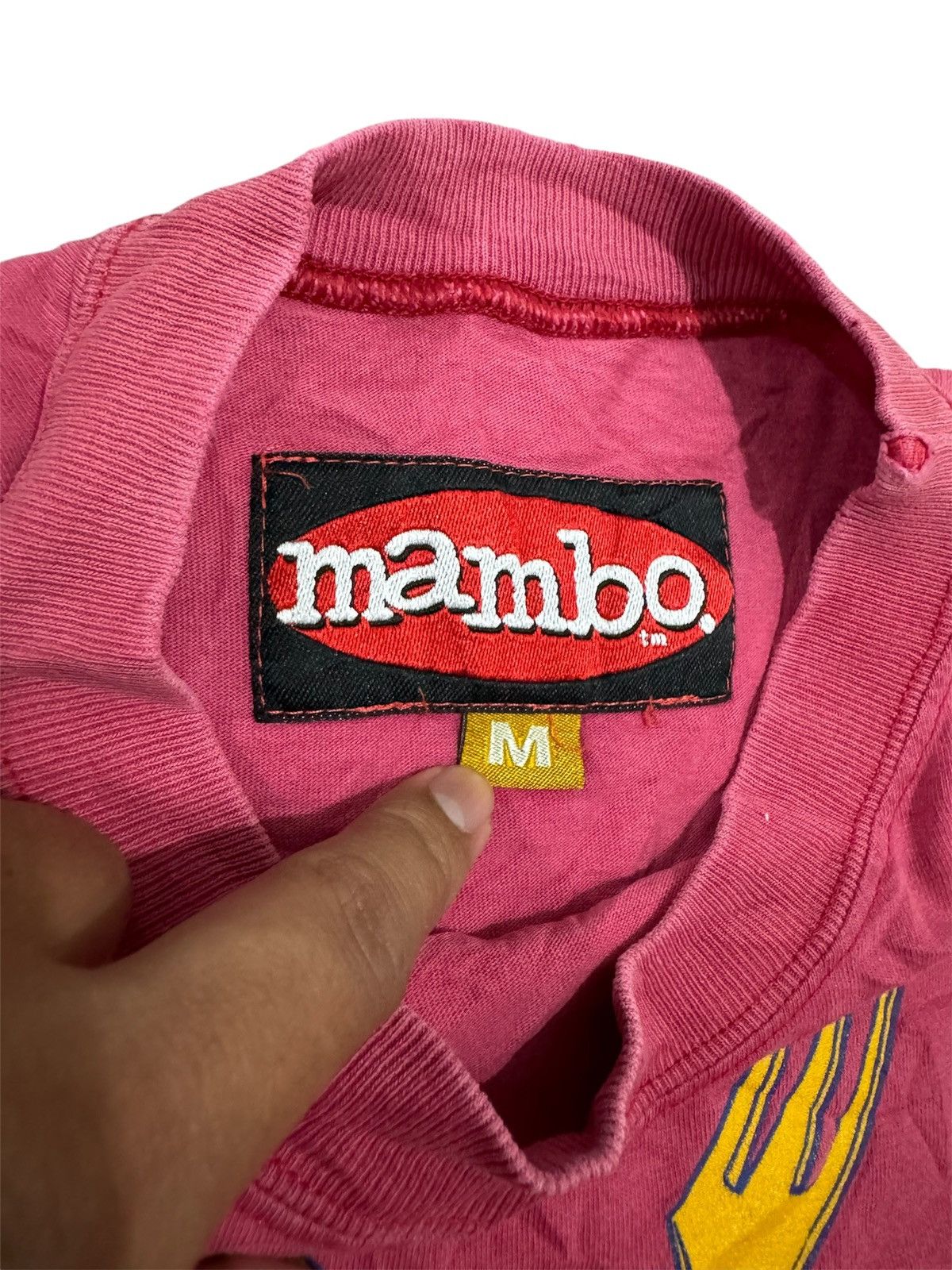 Mambo × Vintage Vintage Oversize RARE Mambo Grey Matter Tee Size US M / EU 48-50 / 2 - 3 Thumbnail