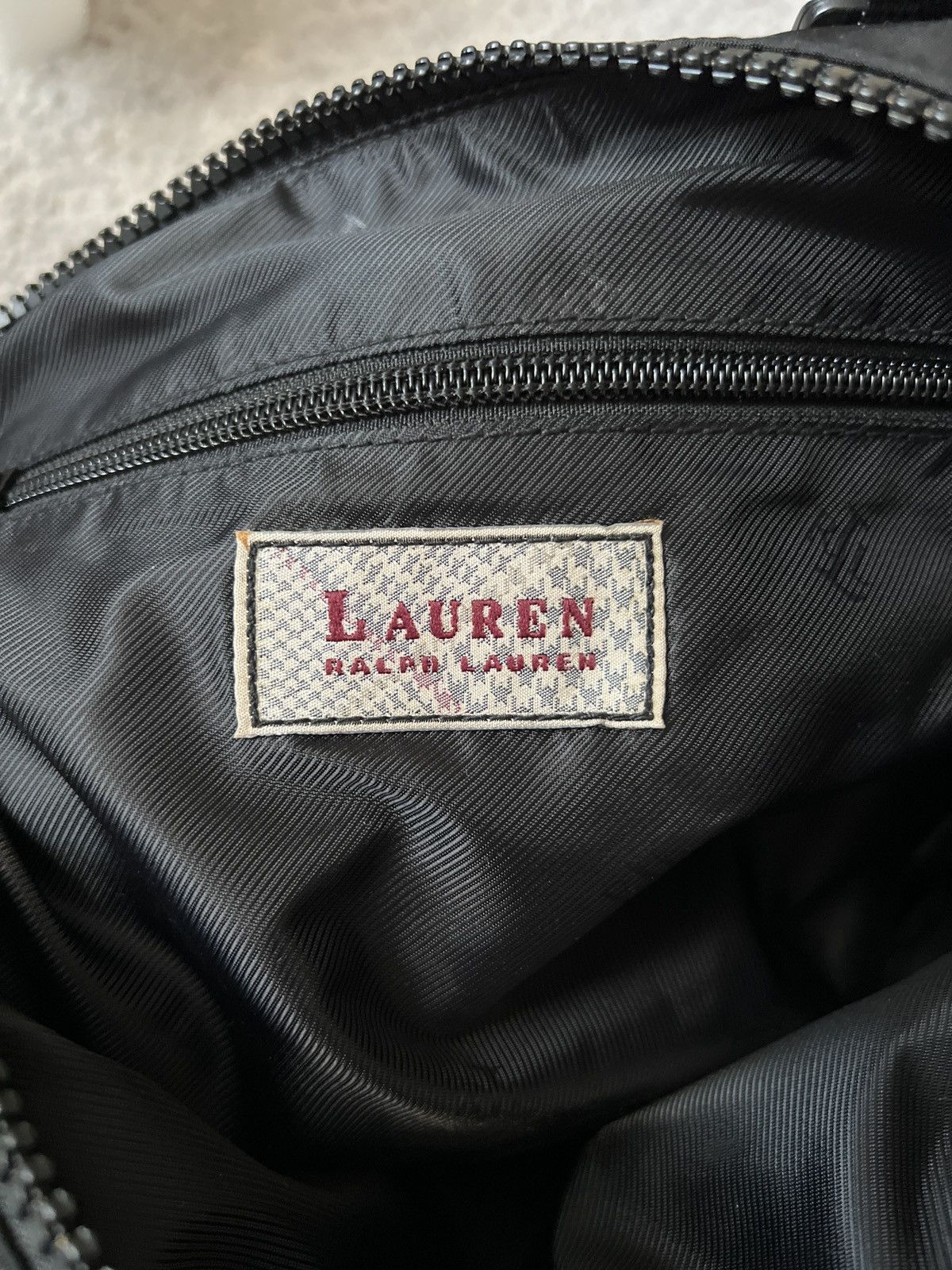 Designer × Ralph Lauren Vintage Ralph Lauren Black Bag Size ONE SIZE - 9 Thumbnail