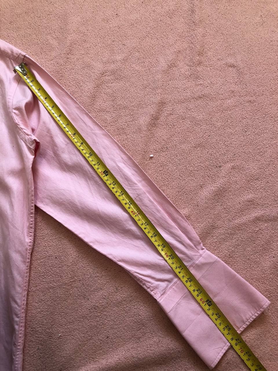 Aquascutum Vintage Aquascutum Pink Classic Fit Long Sleeve Button Shirt Size US XL / EU 56 / 4 - 7 Thumbnail