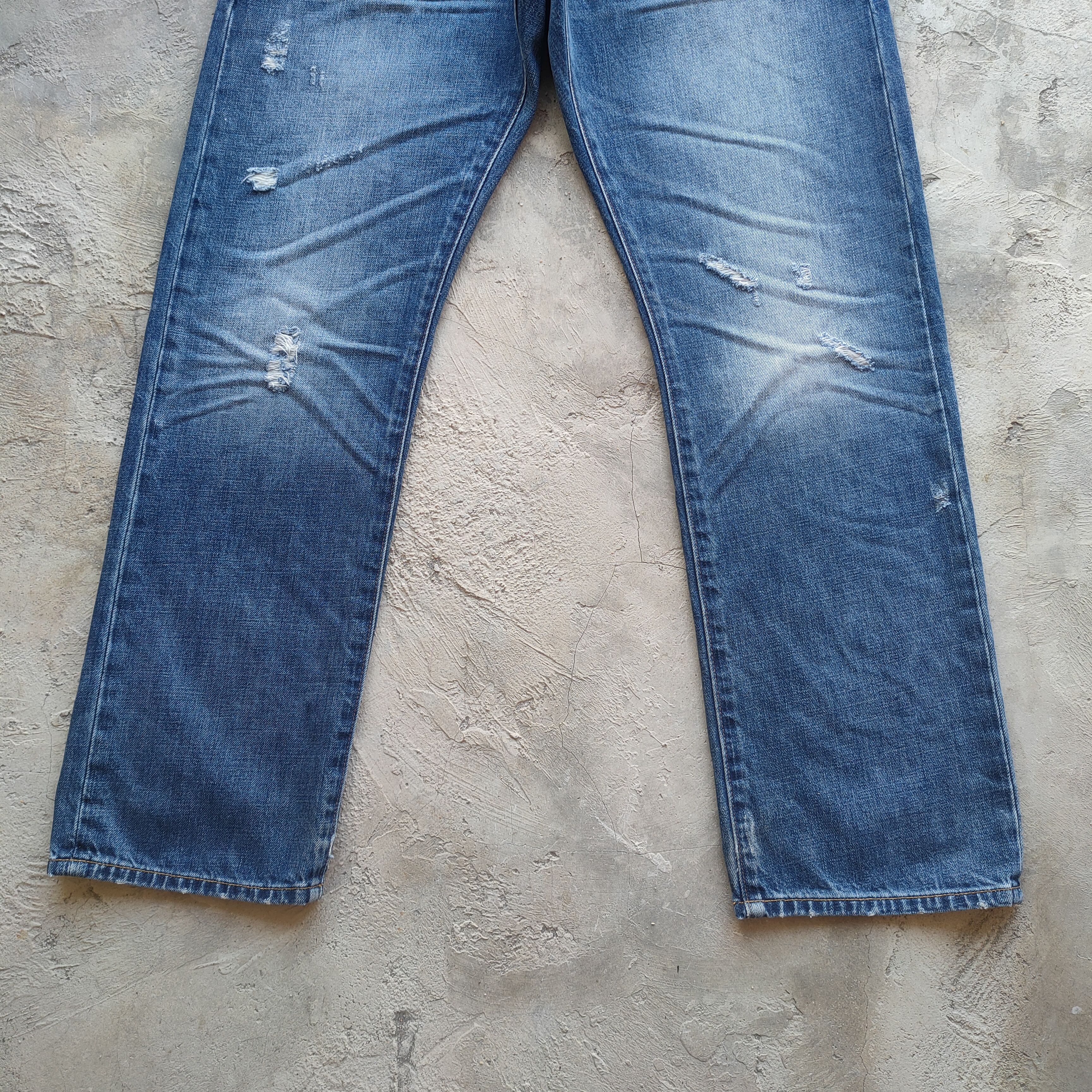 Gap W33 VINTAGE GAP FADED DISTRESSED JEAN DENIM PANTS Size US 33 - 4 Thumbnail
