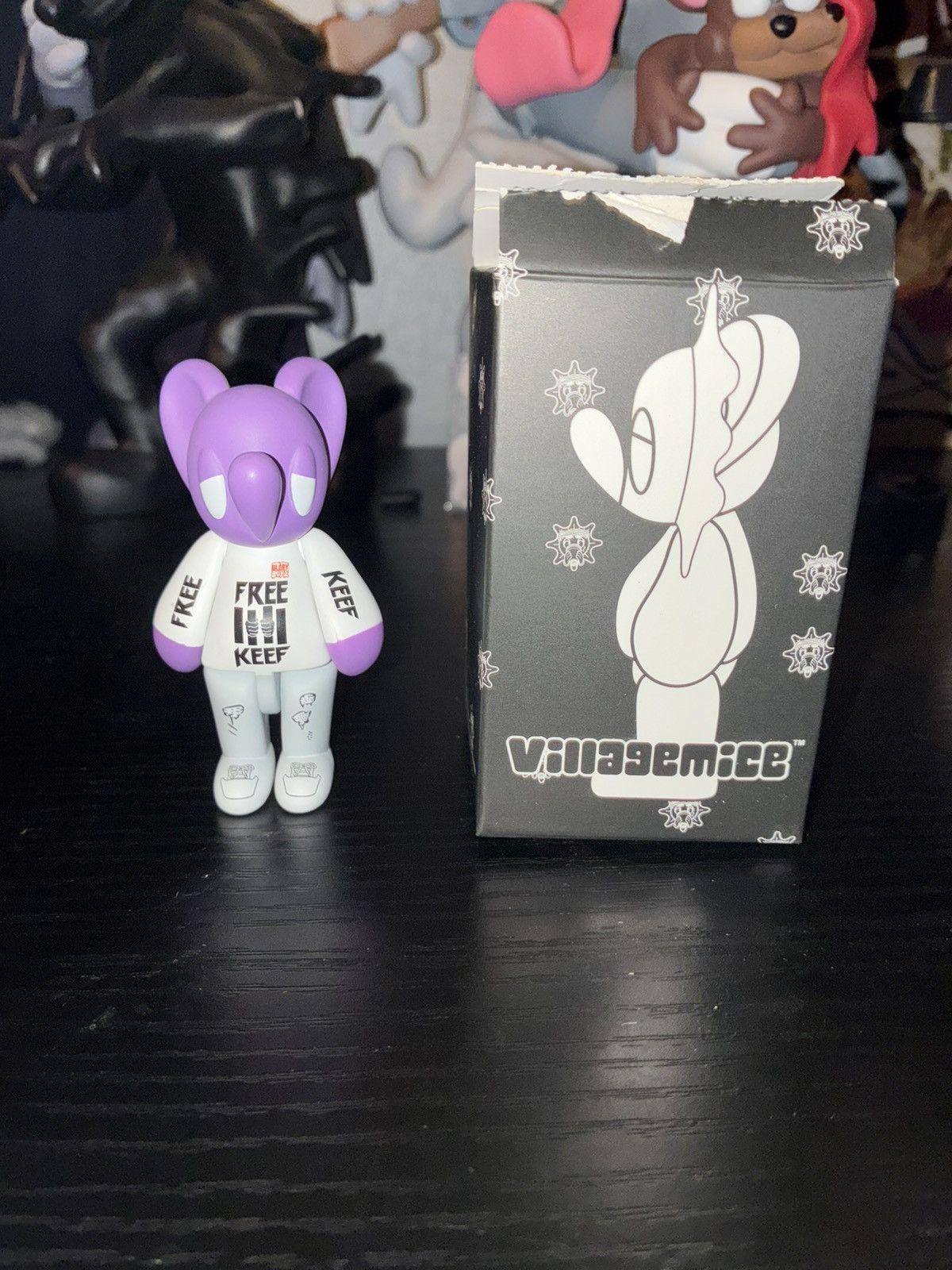Father Steve Hyper Rare Free Keef Glo Gang Village Mice By Father Steve Size ONE SIZE - 5 Thumbnail