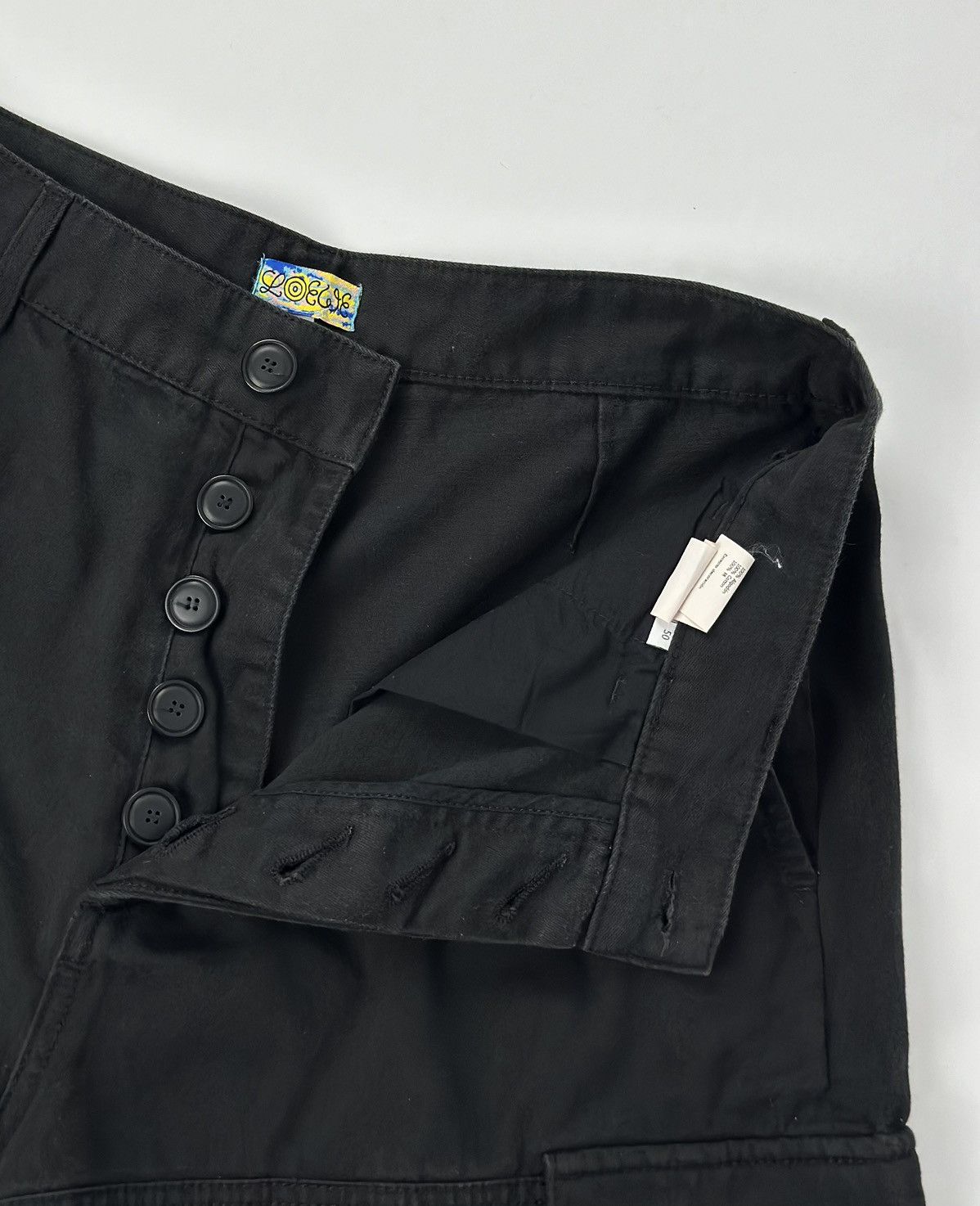 Loewe Loewe Cargo Multi-Pocket Short Embroidered Logo Size US 33 - 6 Thumbnail