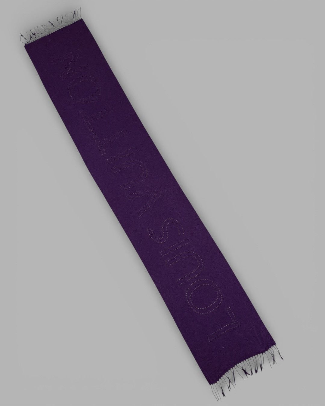 Louis Vuitton Authentic Louis Vuitton Pure Cashmere Scarf Shawl Size ONE SIZE - 16 Thumbnail