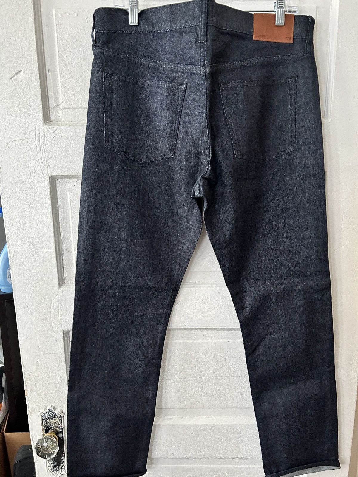 J.Crew 770 Straight fit Raw denim jeans Size US 34 / EU 50 - 3 Thumbnail