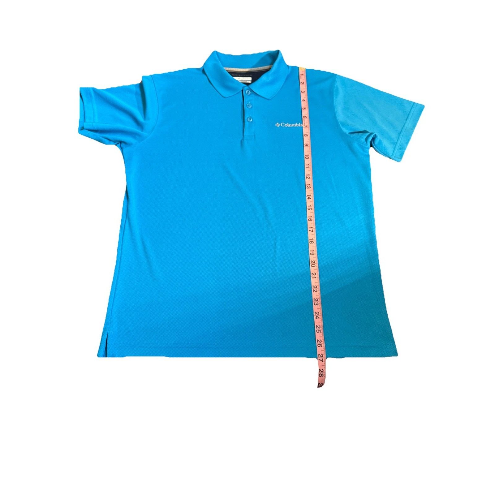 Columbia Columbia Sportswear Omni-Wick Men's Med Blue Golf Polo Size US M / EU 48-50 / 2 - 8 Thumbnail