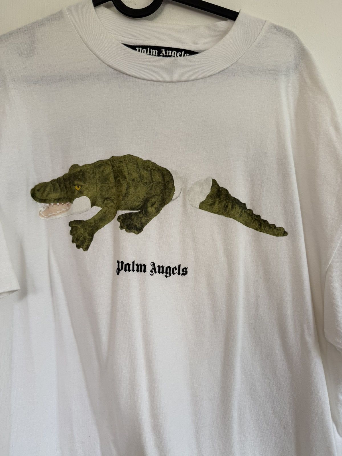 Palm Angels Palm Angels Crocodile Logo TEE Size US L / EU 52-54 / 3 - 3 Thumbnail
