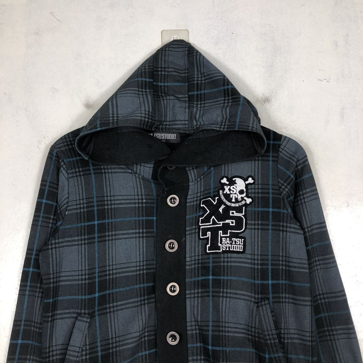 Japanese Brand 📌PUNK DESIGN BIKER JACKET BA-TSUSTUDIO SKELETON Size US S / EU 44-46 / 1 - 5 Thumbnail