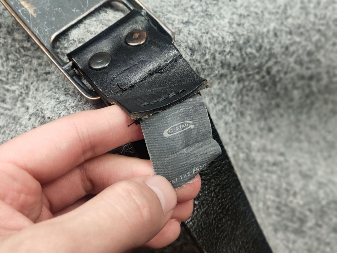 G-Star Vintage G Star Raw Leather Belt Logo If Six Was Nine Style Size ONE SIZE - 11 Thumbnail