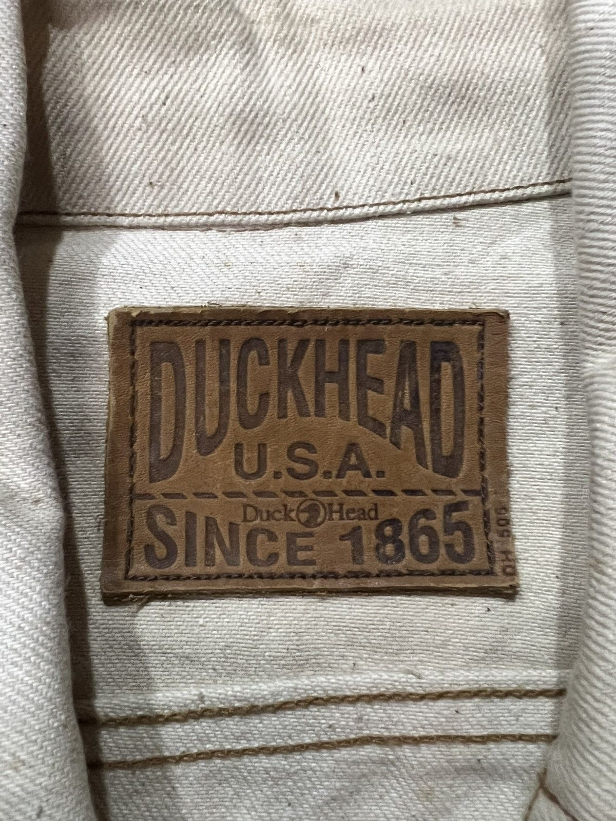 Duck Head DUCKHEAD usa Vintage selvedge trucker jacket Denim Size US M / EU 48-50 / 2 - 4 Thumbnail