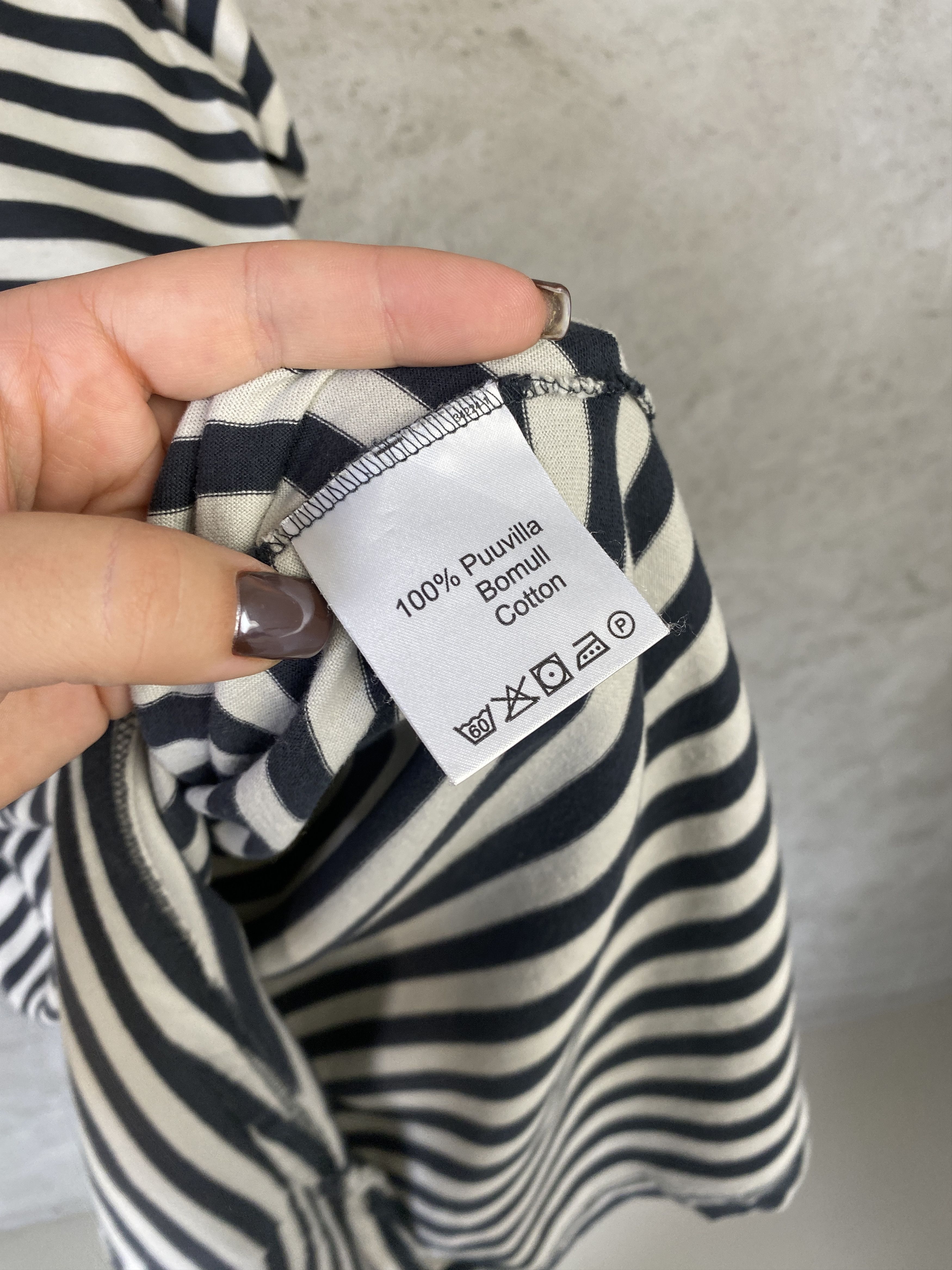 Marimekko Marimekko striped midi dress cotton casual scandi Size M / US 6-8 / IT 42-44 - 6 Thumbnail